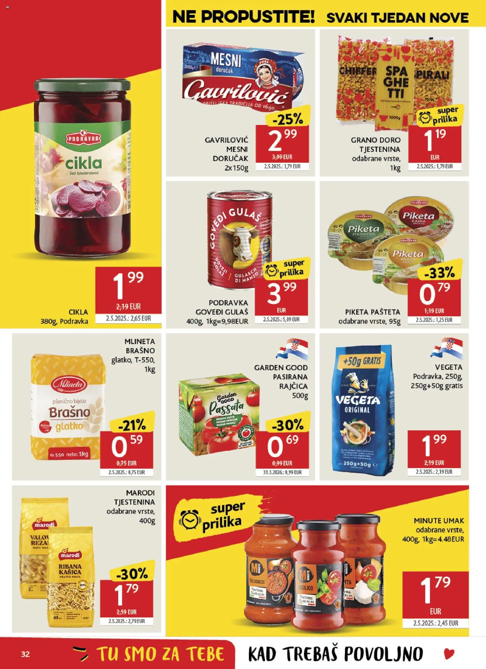 Konzum HR akciós ujság - amely érvényes a következő dátumtól: 24.06.2026 | Oldal: 32
