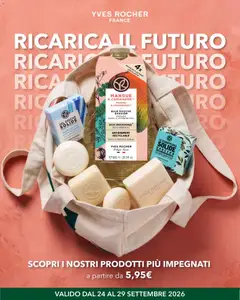 Anteprima del volantino Yves Rocher catalogo Ricarica Il Futuro valido a partire dal 24/09/2026