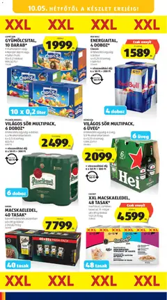 VILÁGOS SÖR MULTIPACK, 6 ÜVEG*, értékesítési egység: 6 üveg,, 5,0 % alkoholtartalom, 6 x 0,25 l/csomag - amely érvényes a következő dátumtól: 2026.10.01. | Oldal: 28