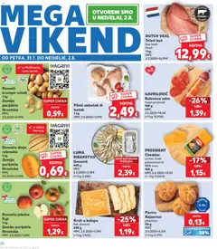 Domaća jabuka Fuji, 1 kg Zemlja porijekla Hrvatska - Pregled kataloga iz trgovine Kaufland, vrijedi od 29.07.2026 | Stranica: 28