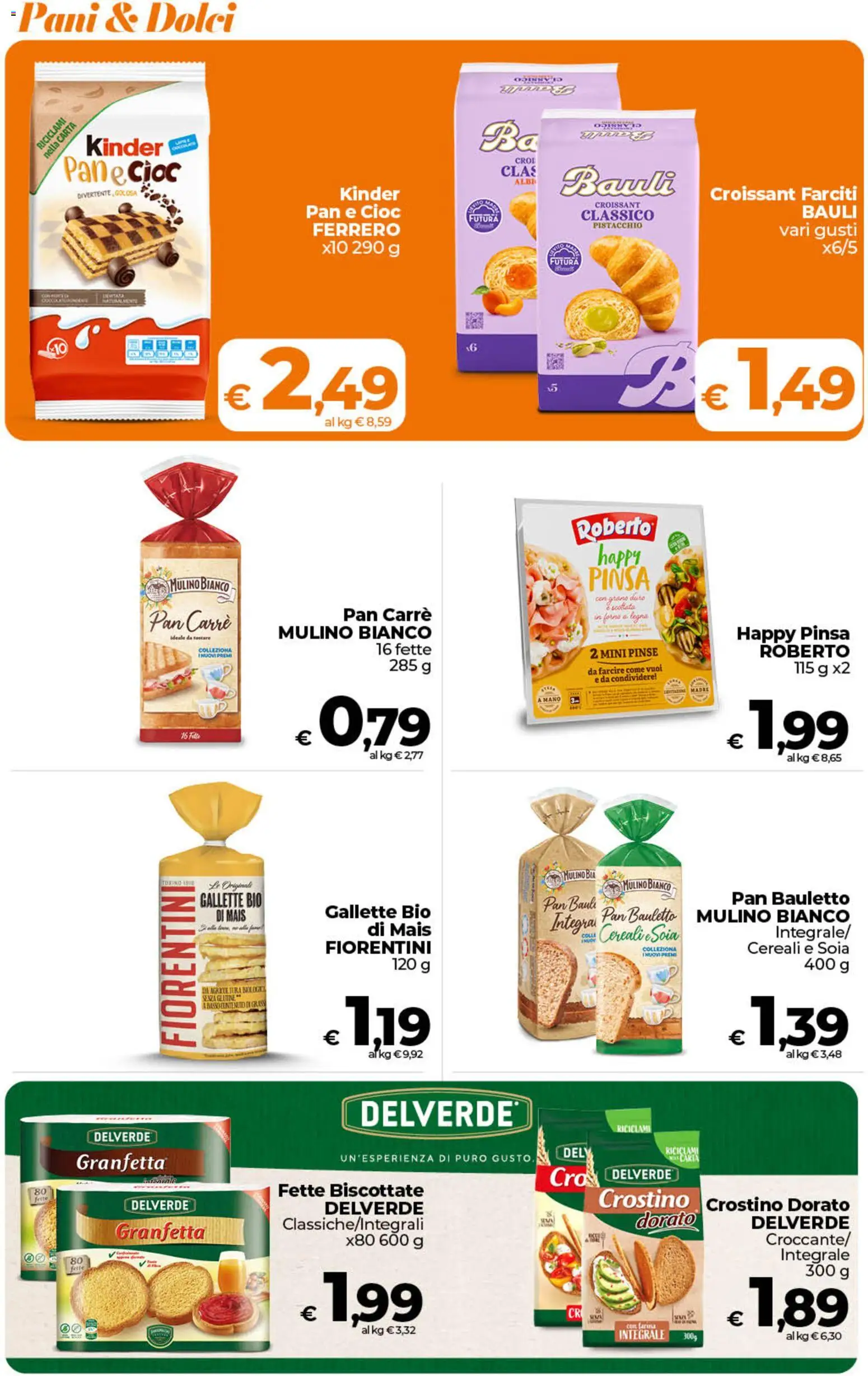 Volantino Ipercoop del 19.05.2026 | Pagina: 40 | Prodotti: Cereali, Mais, Baule, Croissant