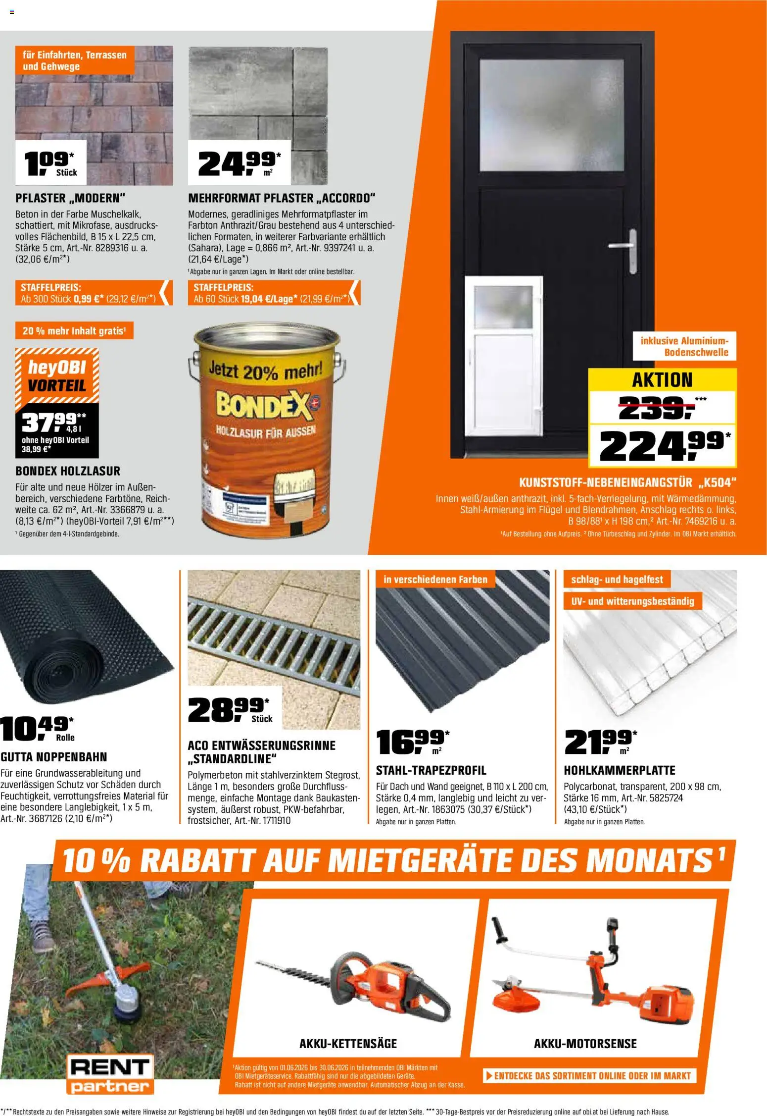 OBI Flugblatt gültig ab 01.06.2026 | Seite: 9