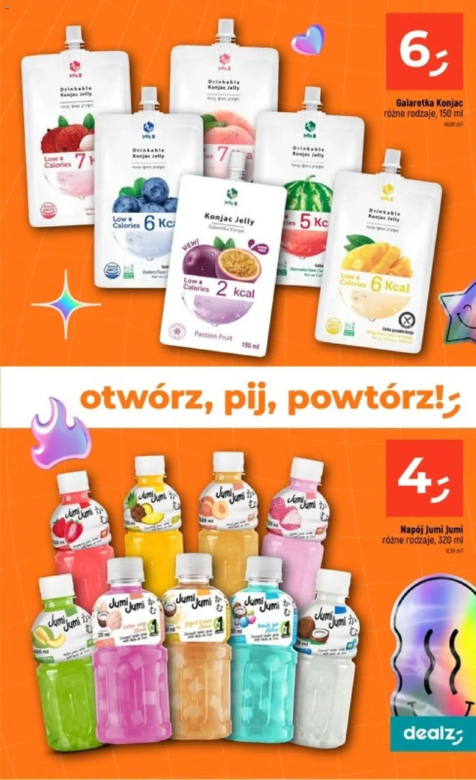 Dealz gazetka - Szkolne Mega Ceny od 06.08.2026 | Strona: 21 | Produkty: Galaretka