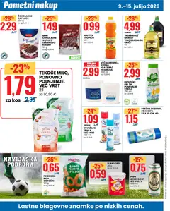 Eurospin katalog akcije – veljaven od 09.07.2026 | Stran: 8 | Izdelki: Pomivalni stroj, Vaflji, Pica, Detergent