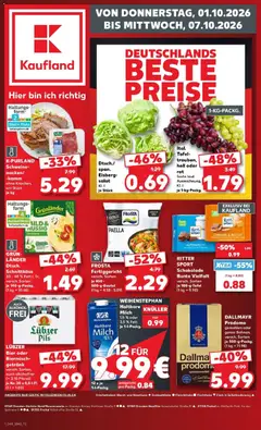 Kaufland Prospekt Freital ab 01.10.2026 gültig