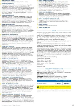 Vista previa Viajes El Corte Inglés Club de Vacaciones otoño primavera válido desde el 01/09/2026 | Página: 133 | Productos: Ganso, Auriculares, Pato, Agua