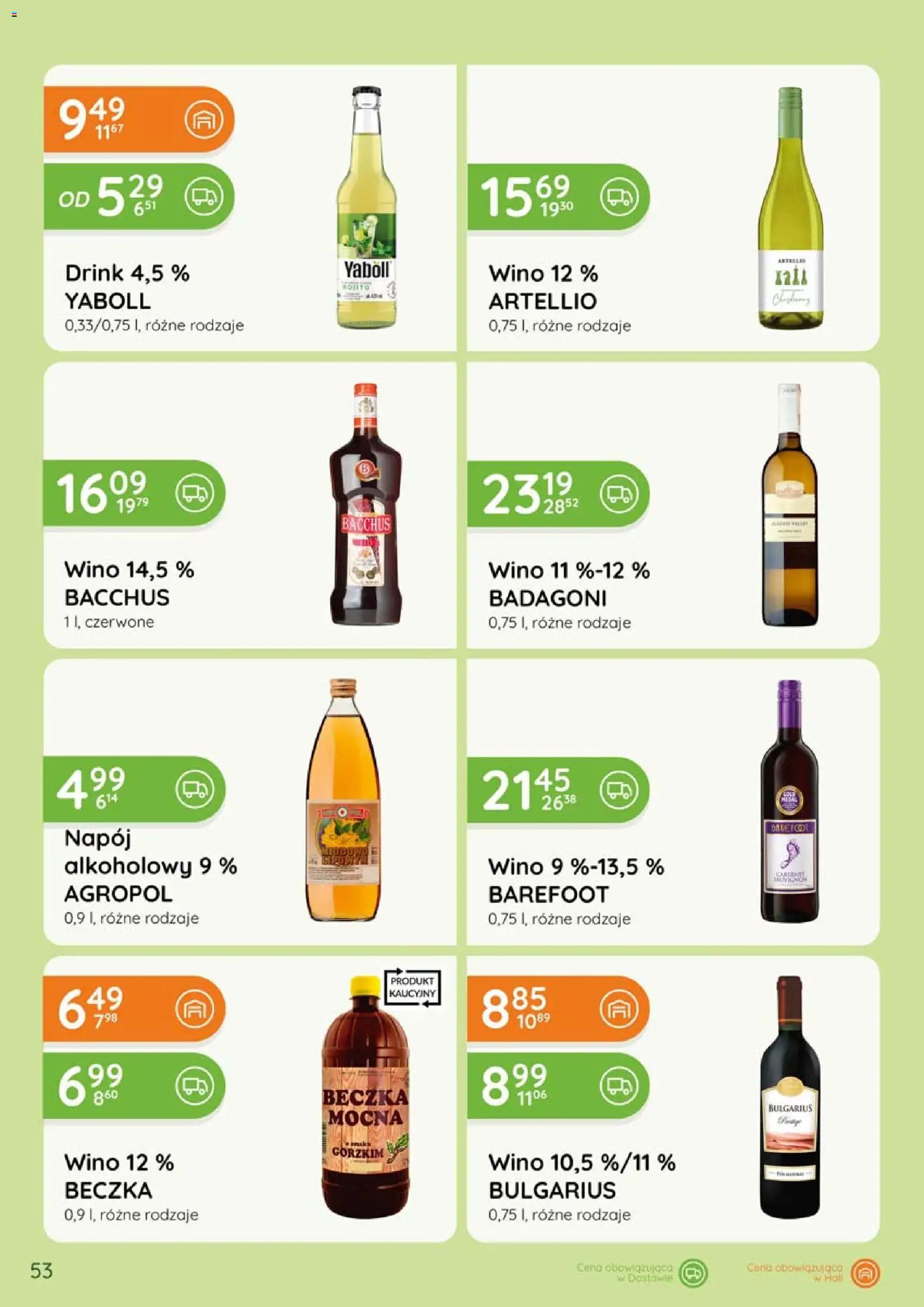 Eurocash gazetka - Katalog Alkoholowy od 01.06.2026 | Strona: 53 | Produkty: Wino