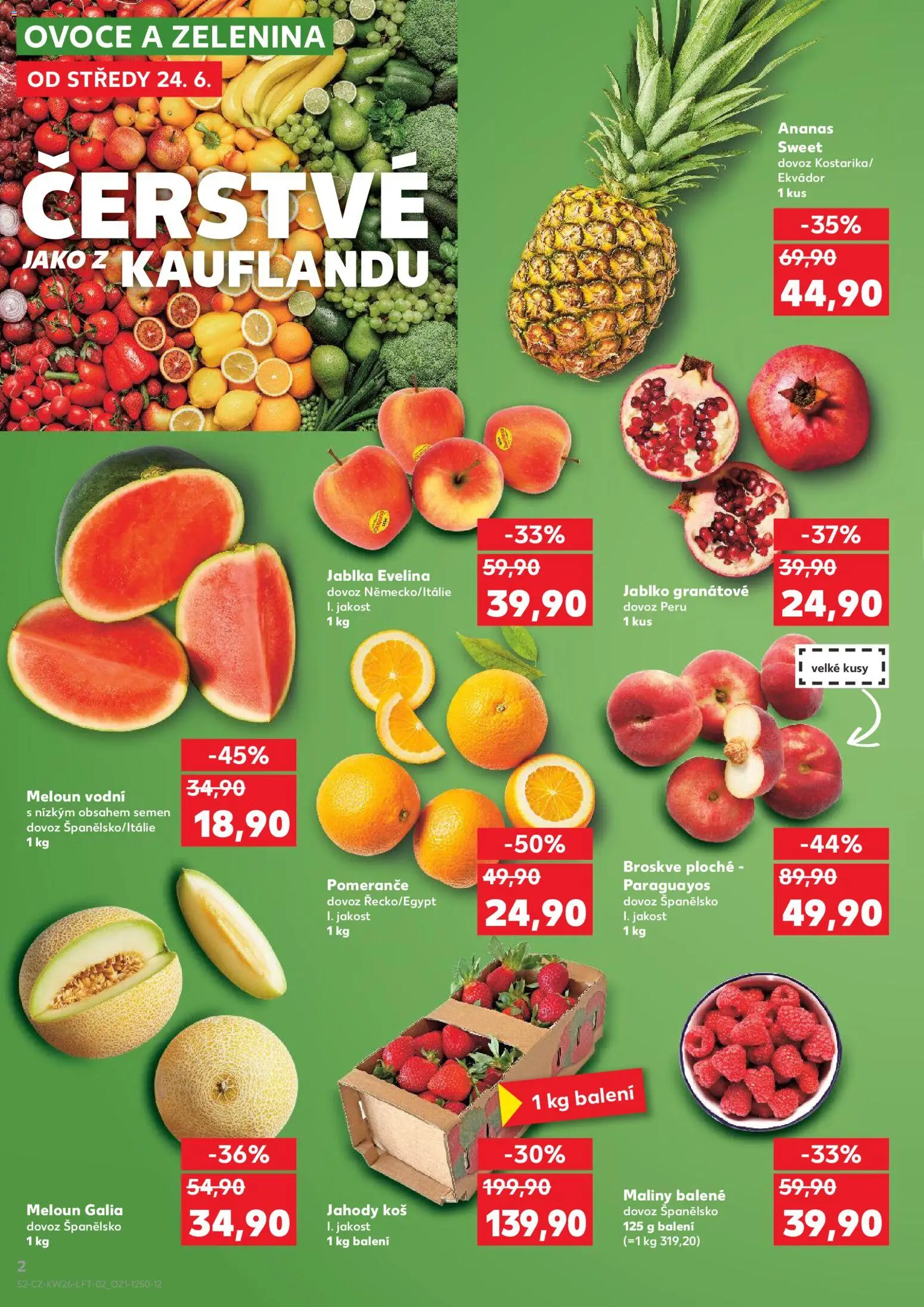 Kaufland leták - Liberec od 24.06.2026 | Strana: 2