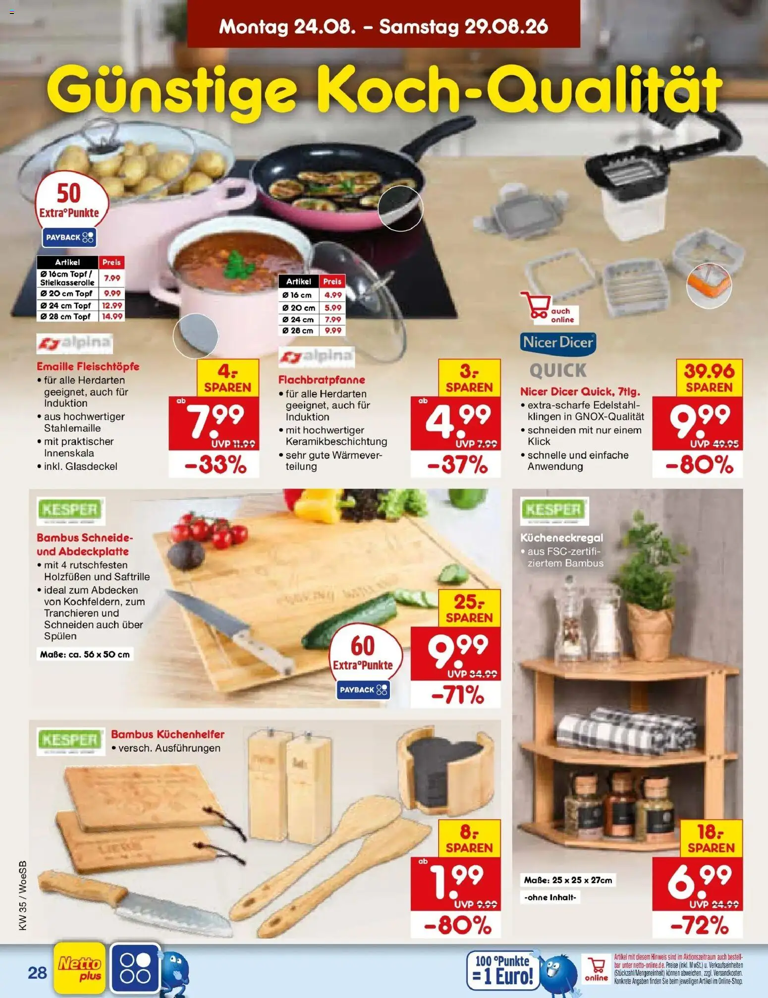 Netto Marken-Discount Prospekt Leonberg – gültig ab 24.08.2026 | Seite: 40