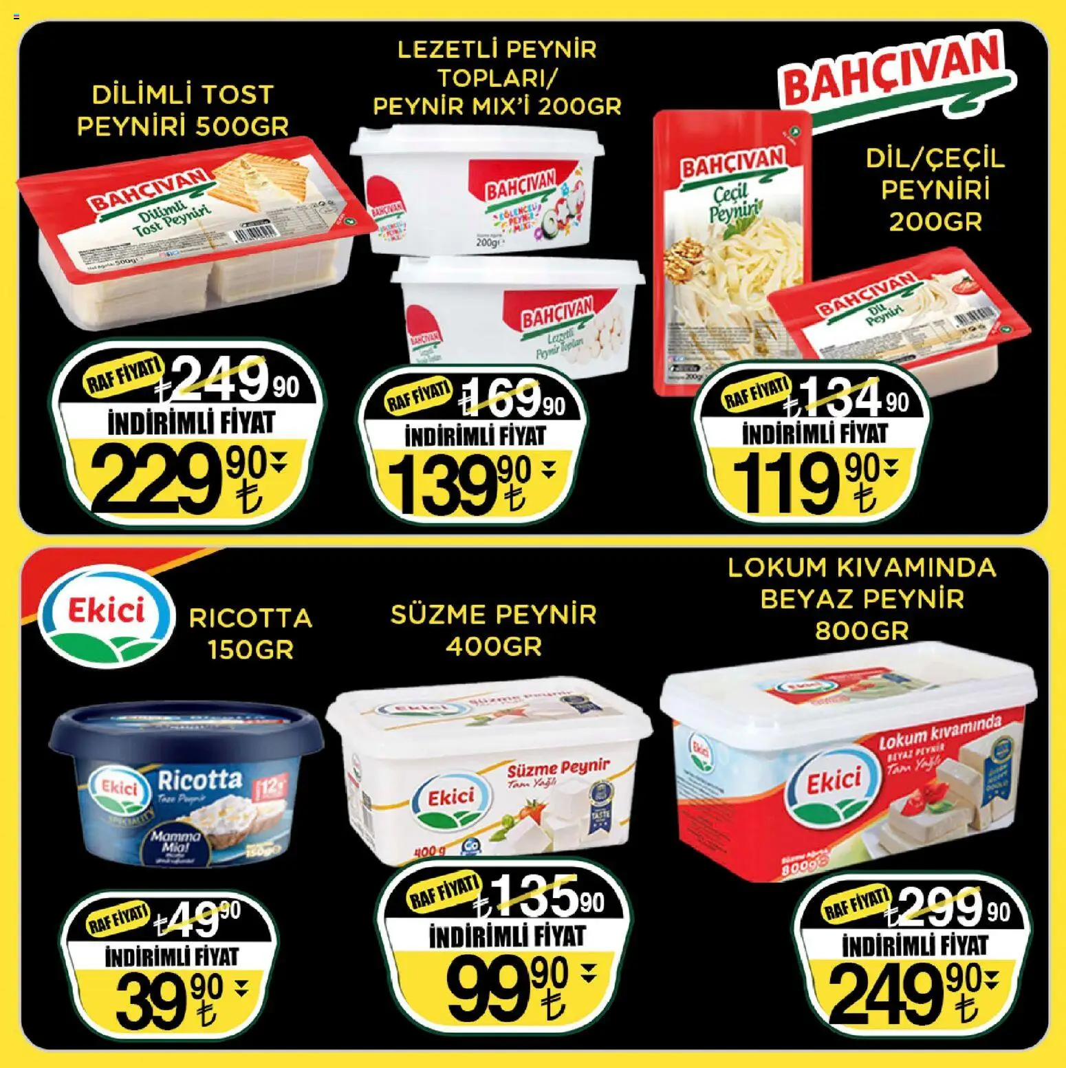 Sarıyer Katalog - 17.04.2026 tarihinden itibaren geçerlidir | Sayfa: 12 | Ürünler: Raf, Peynir, Ekici, Süzme peynir