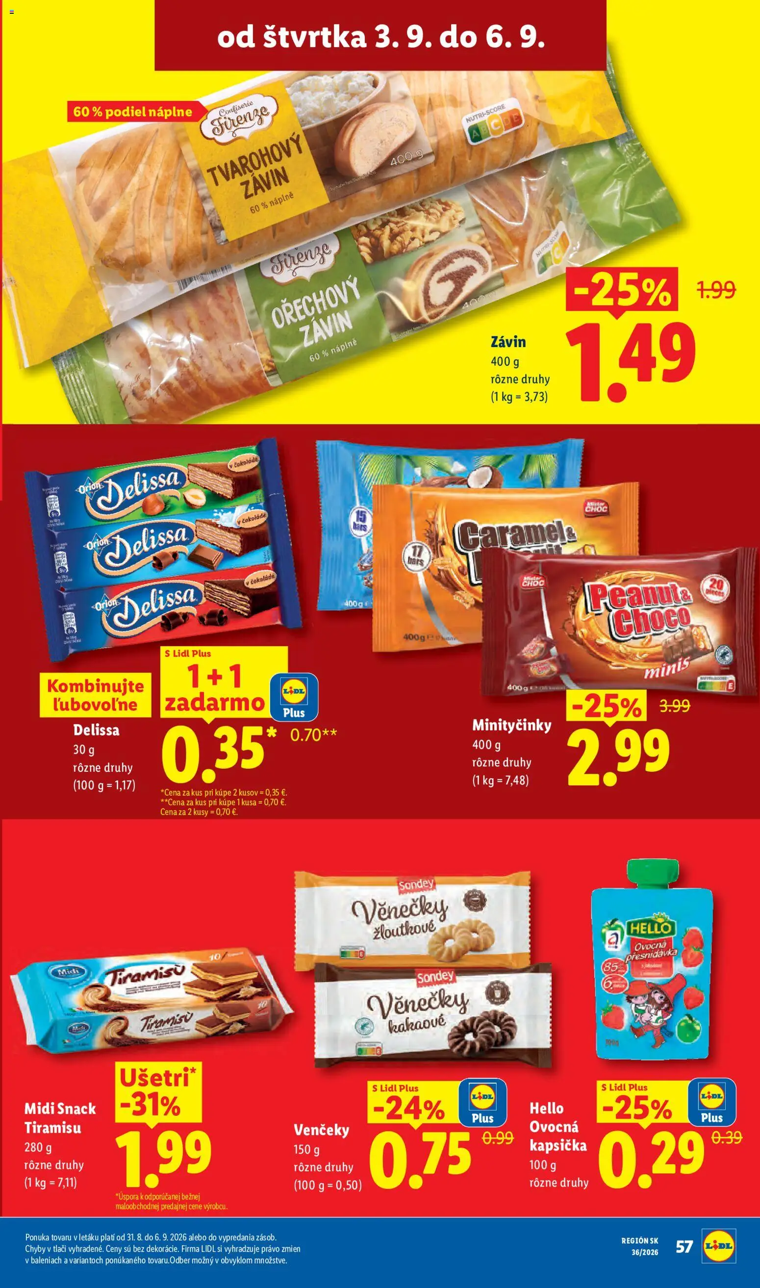 Nové Lidl akcie – leták je platný od 31.08.2026 | Strana: 75
