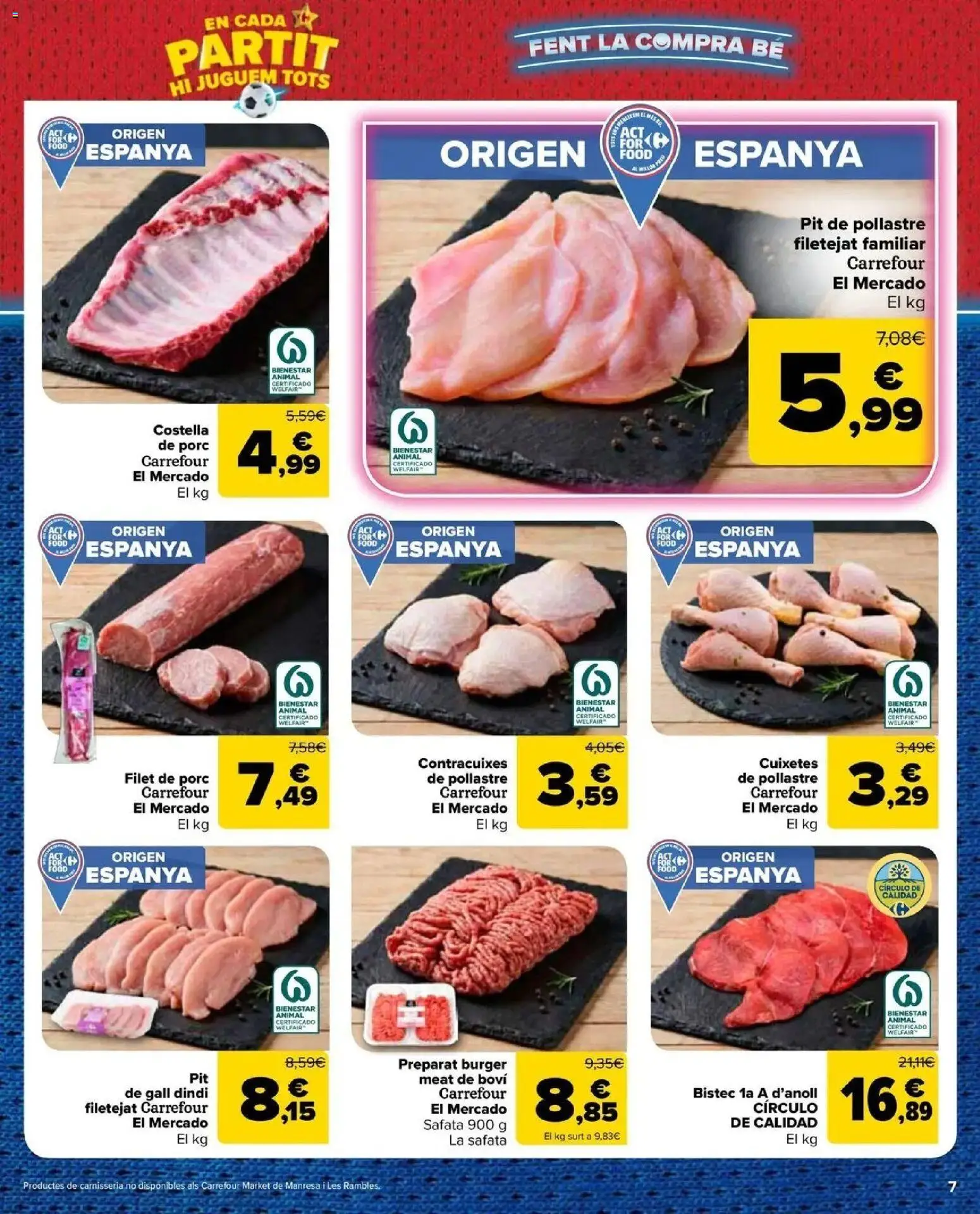 Carrefour Market - 2ª unidad al -50% │ válido desde el 10/07/2026 | Página: 7 | Productos: Bistec
