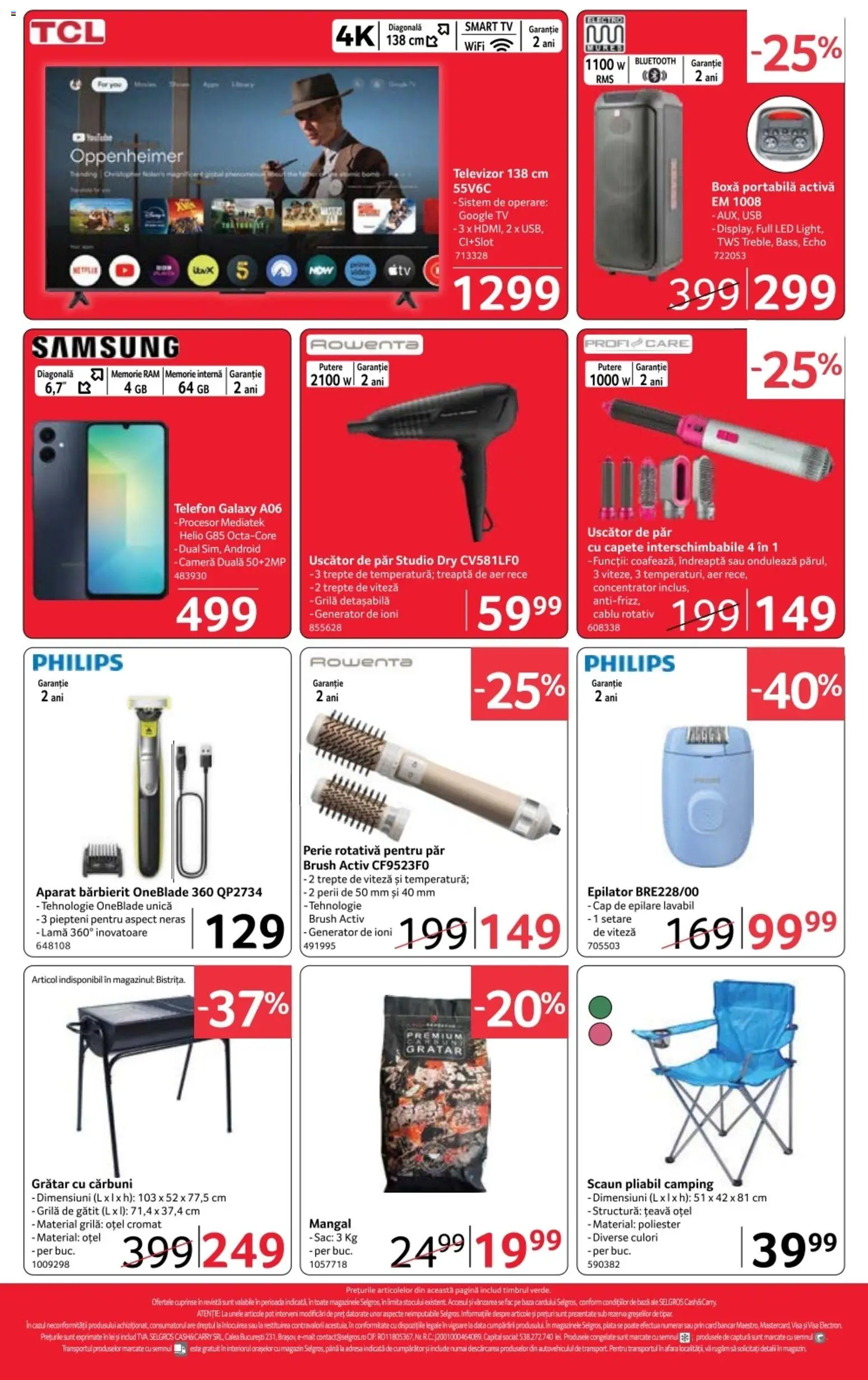 Noul catalog Selgros – valabil de la 12.06.2026 | Pagină: 16 | Produse: Enginar, Perie rotativă, Grătar, Perie