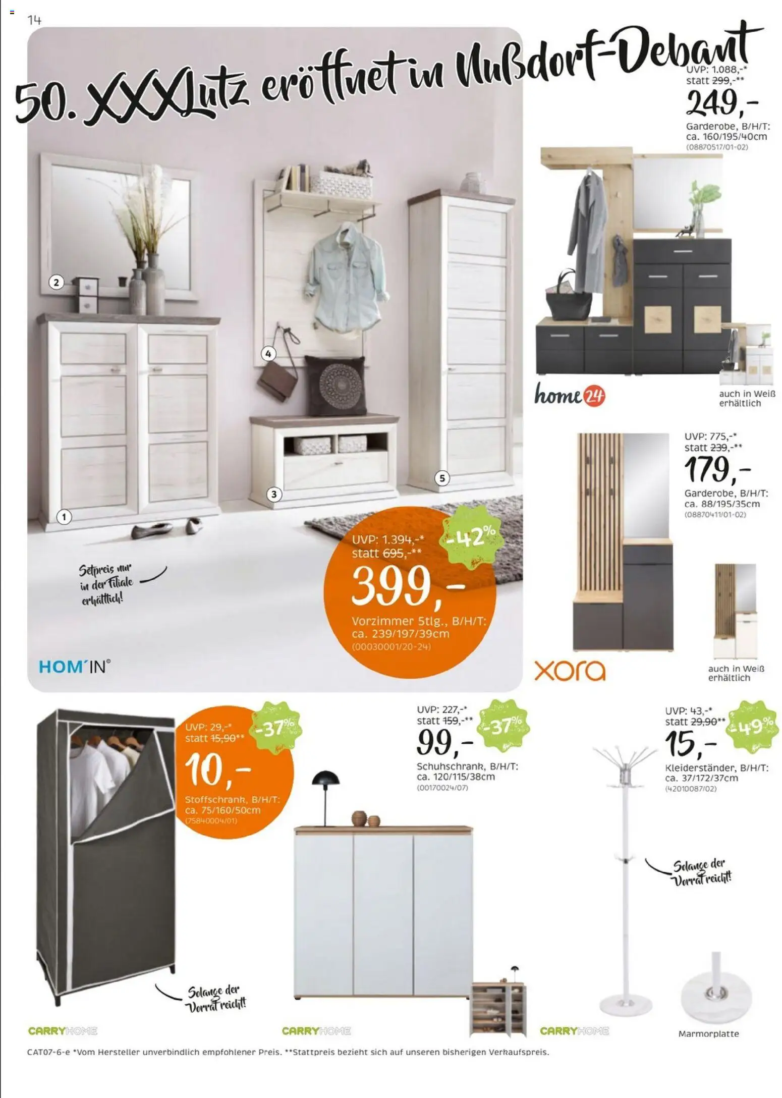XXXLutz Carry Home gültig ab 30.06.2026 | Seite: 14