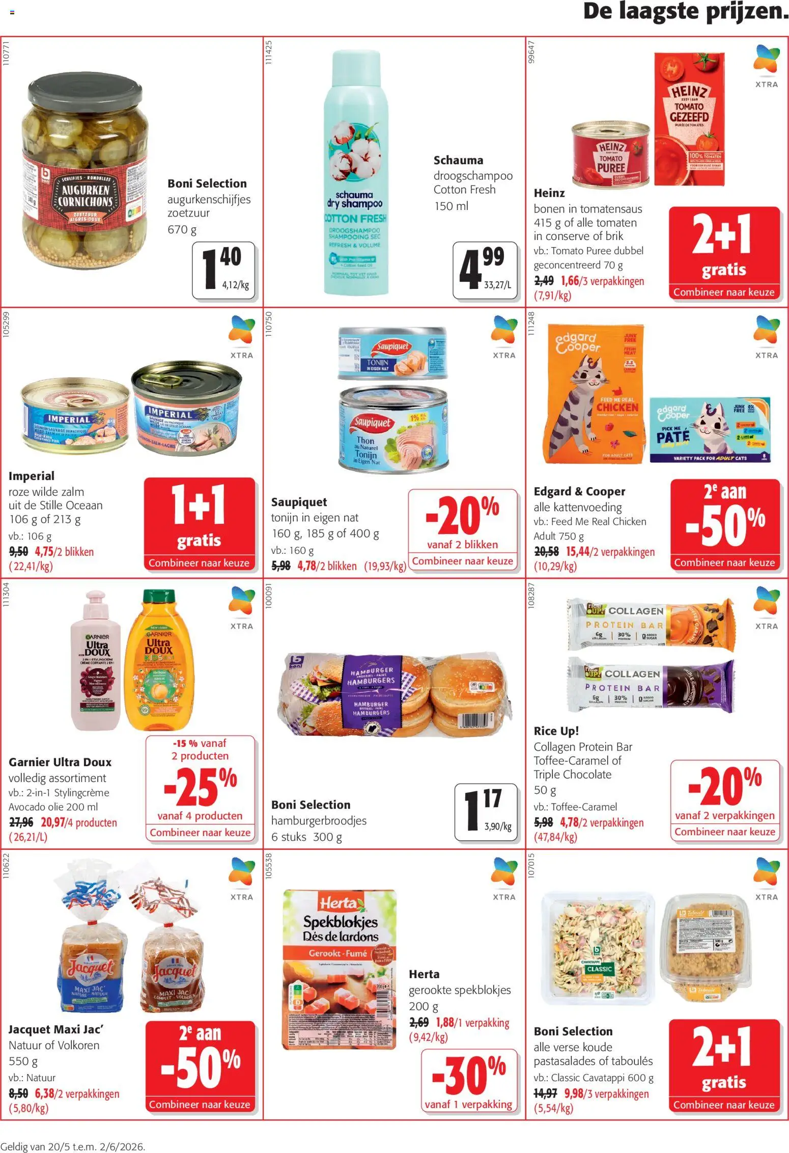 {H1} | Pagina: 8 | Producten: Zalm, Tonijn, Crème, Droogshampoo