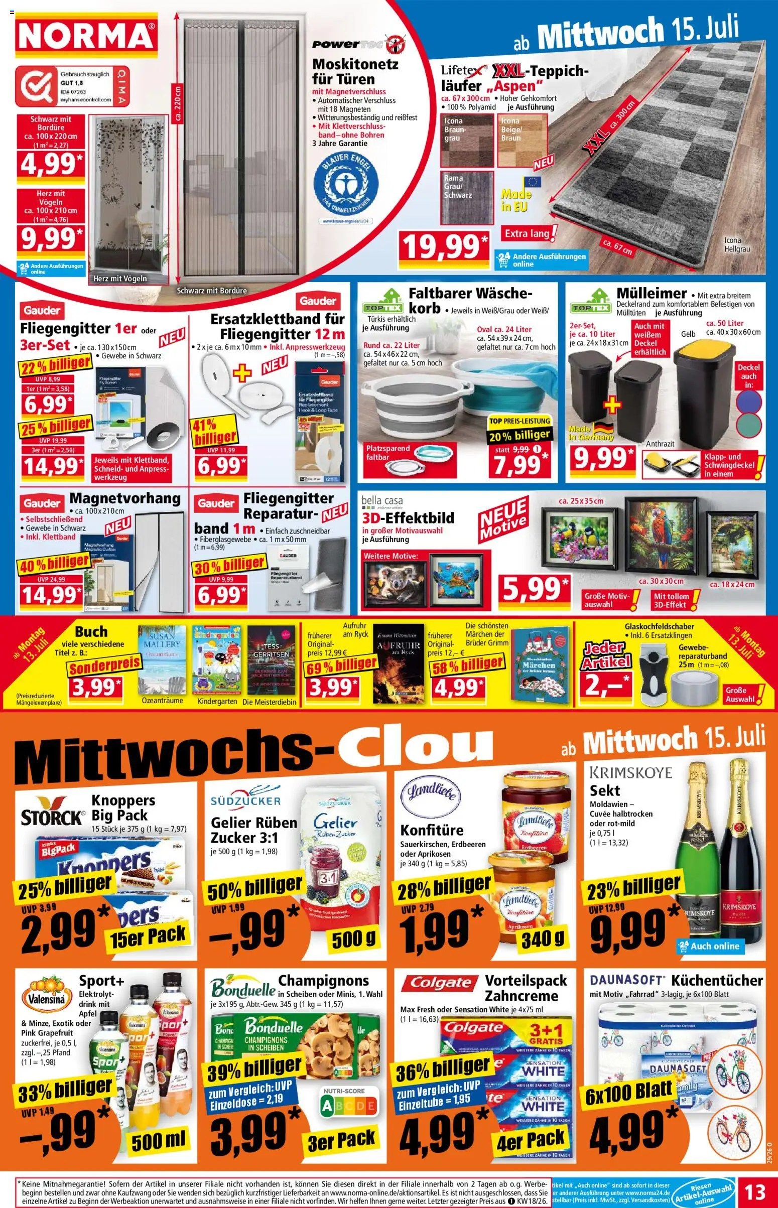 Norma Prospekt – gültig ab 13.07.2026 | Seite: 13 | Produkte: Top, Rama, Äpfel, Valensina