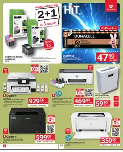 Pogląd oferty "Selgros cash&carry gazetka - Oferta przemysłowa" - ważna od 18.06.2026 | Strona: 24 | Produkty: Drukarka, Niszczarka, Baterie