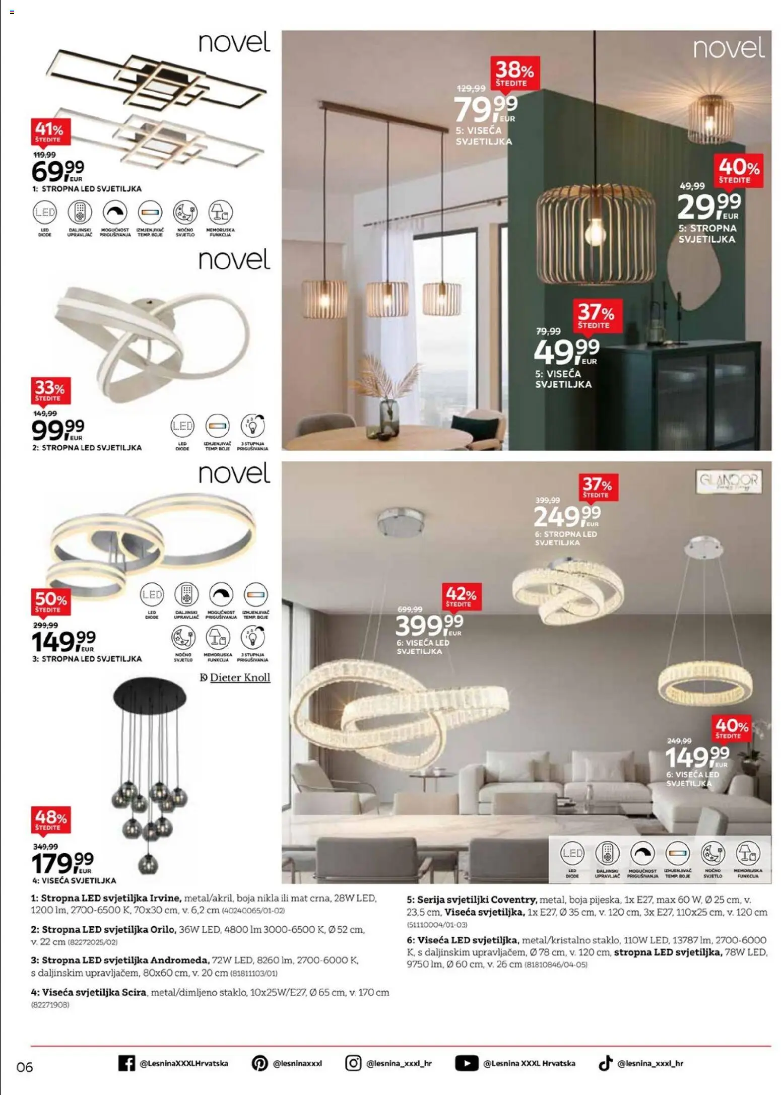 Lesnina katalog | vrijedi od 10.09.2026 | Stranica: 6 | Proizvodi: Svjetiljka, Led, Led svjetiljka