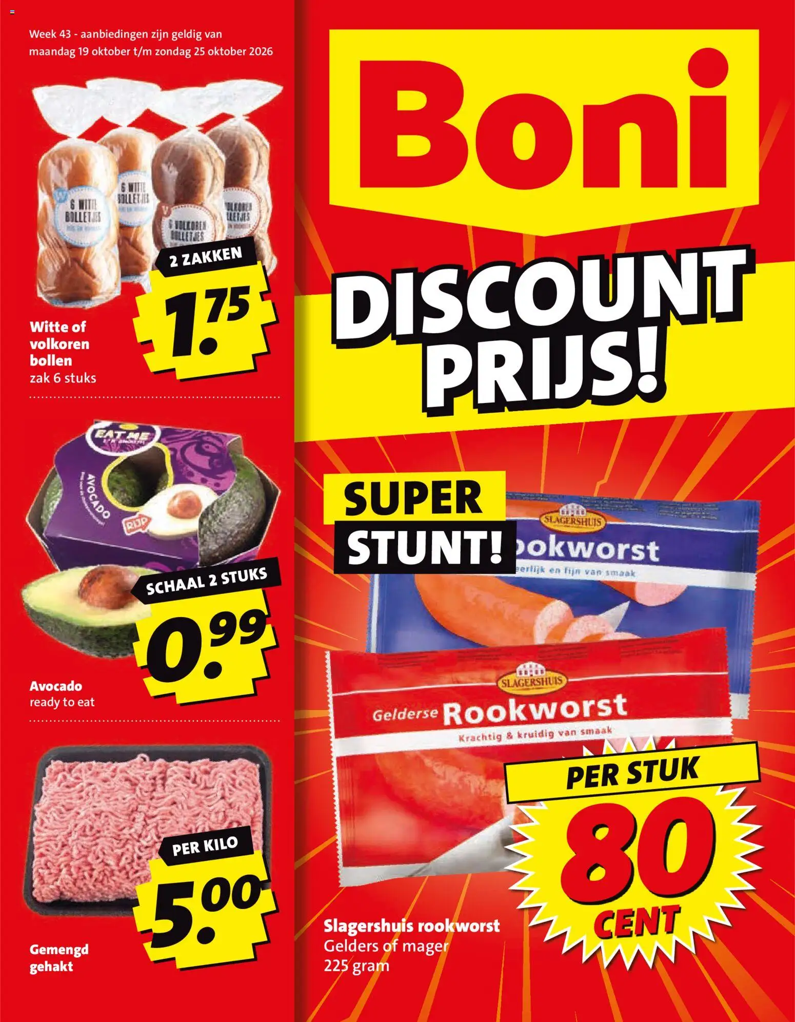{H1} | Pagina: 1 | Producten: Avocado, Schaal, Zak, Bolletjes
