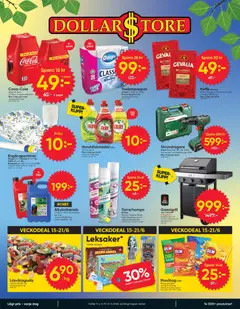 Dollar Store erbjudanden - Förhandsvisning av reklamblad från butik Dollar Store aktuell från 15.06.2026