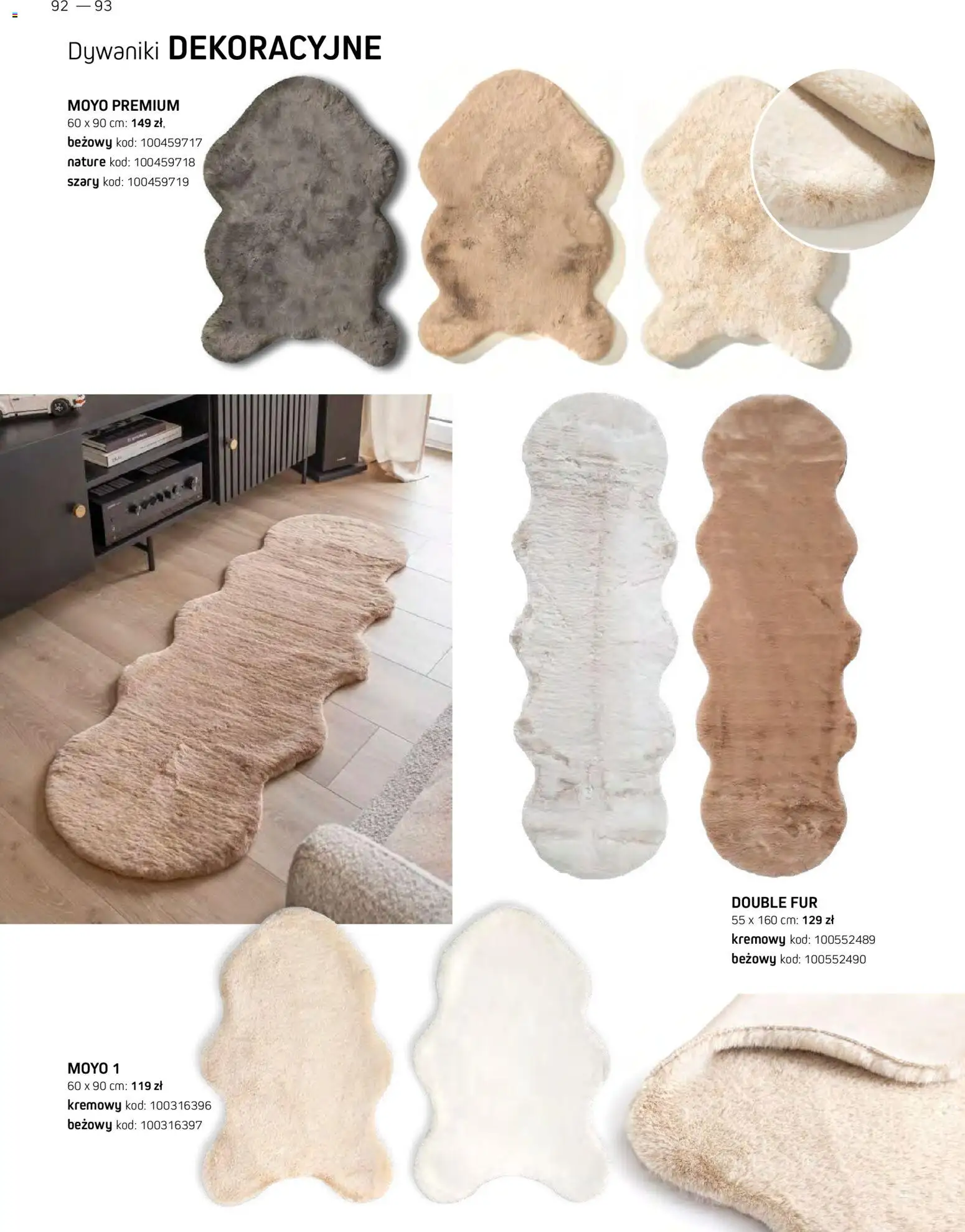 Komfort gazetka - Katalog dywanów od 07.10.2026 | Strona: 92 | Produkty: Dywaniki