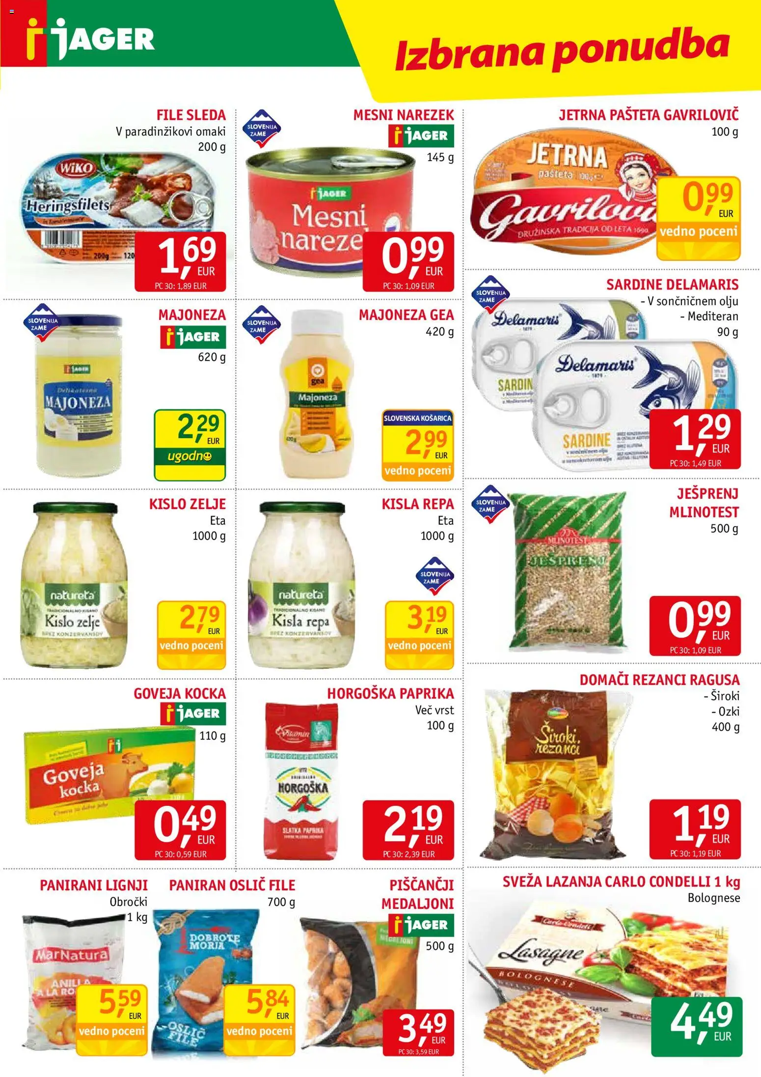 Novi Jager katalog ponudbe – veljaven od 30.09.2026 | Stran: 9