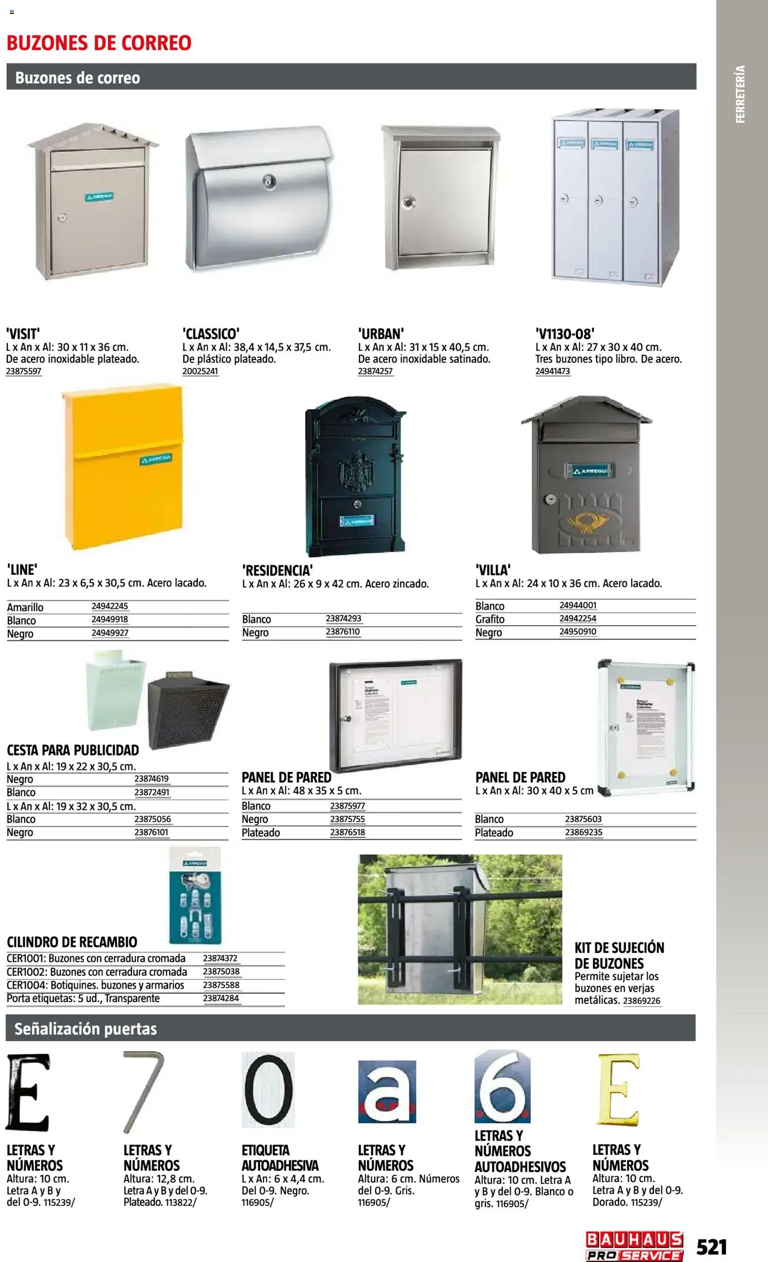 Bauhaus ProService │ válido desde el 11/05/2026 | Página: 521 | Productos: Cesta, Puertas