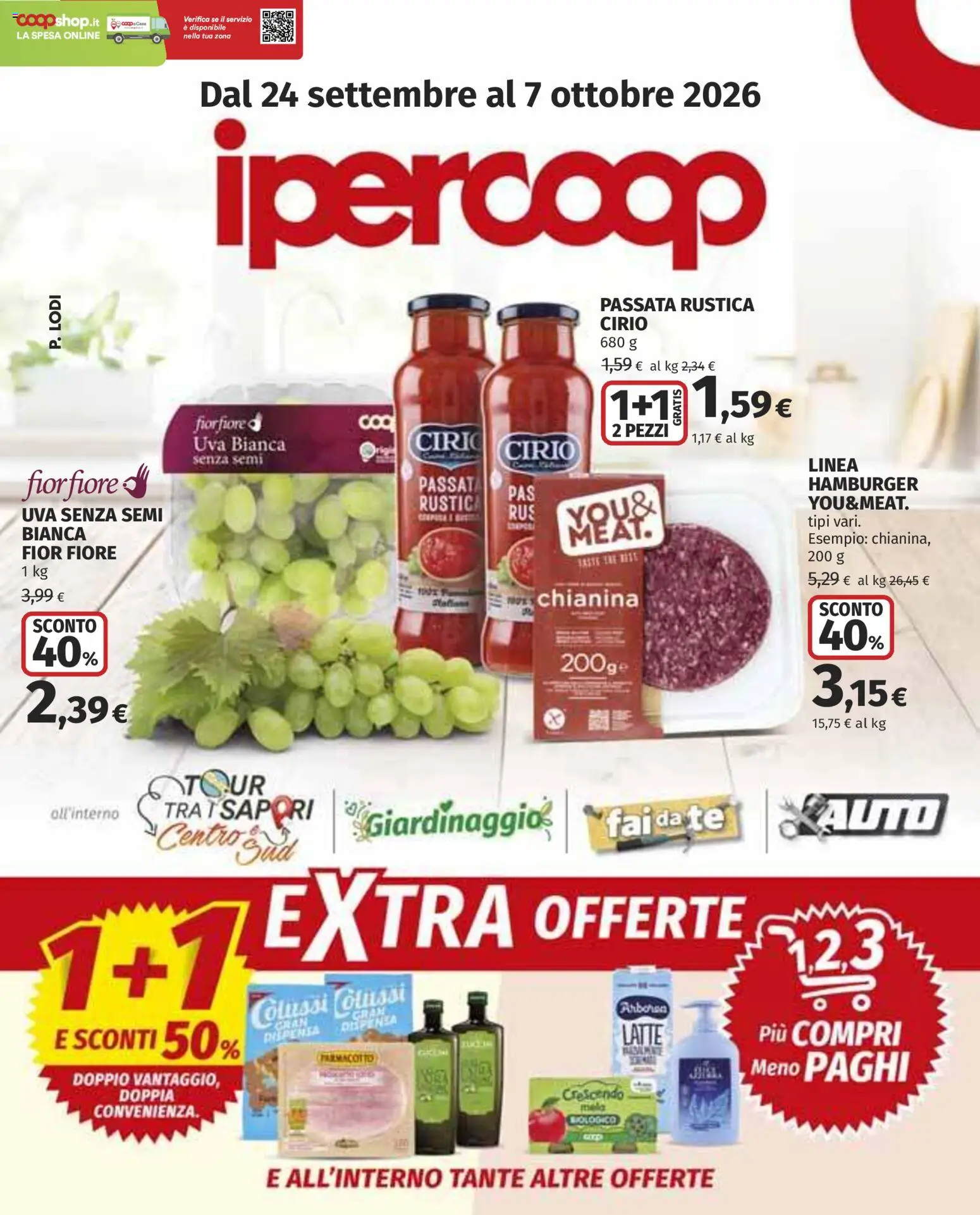 Volantino Ipercoop del 24/09/2026 | Pagina: 1