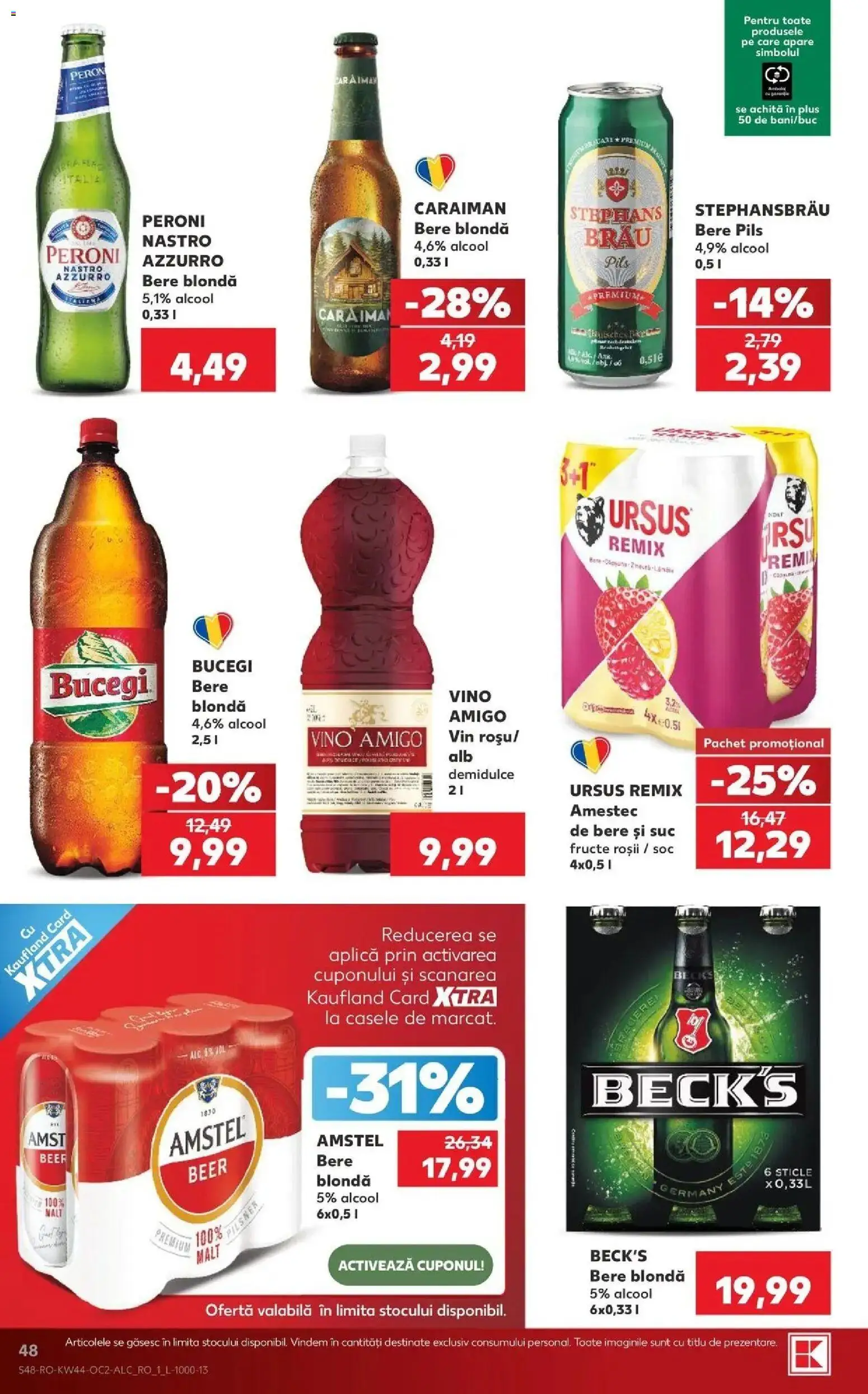 Kaufland Piatra Neamț 28.10.2026 - Revista si Oferta | Pagină: 48 | Produse: Aplică, Vin, Amestec, Fructe