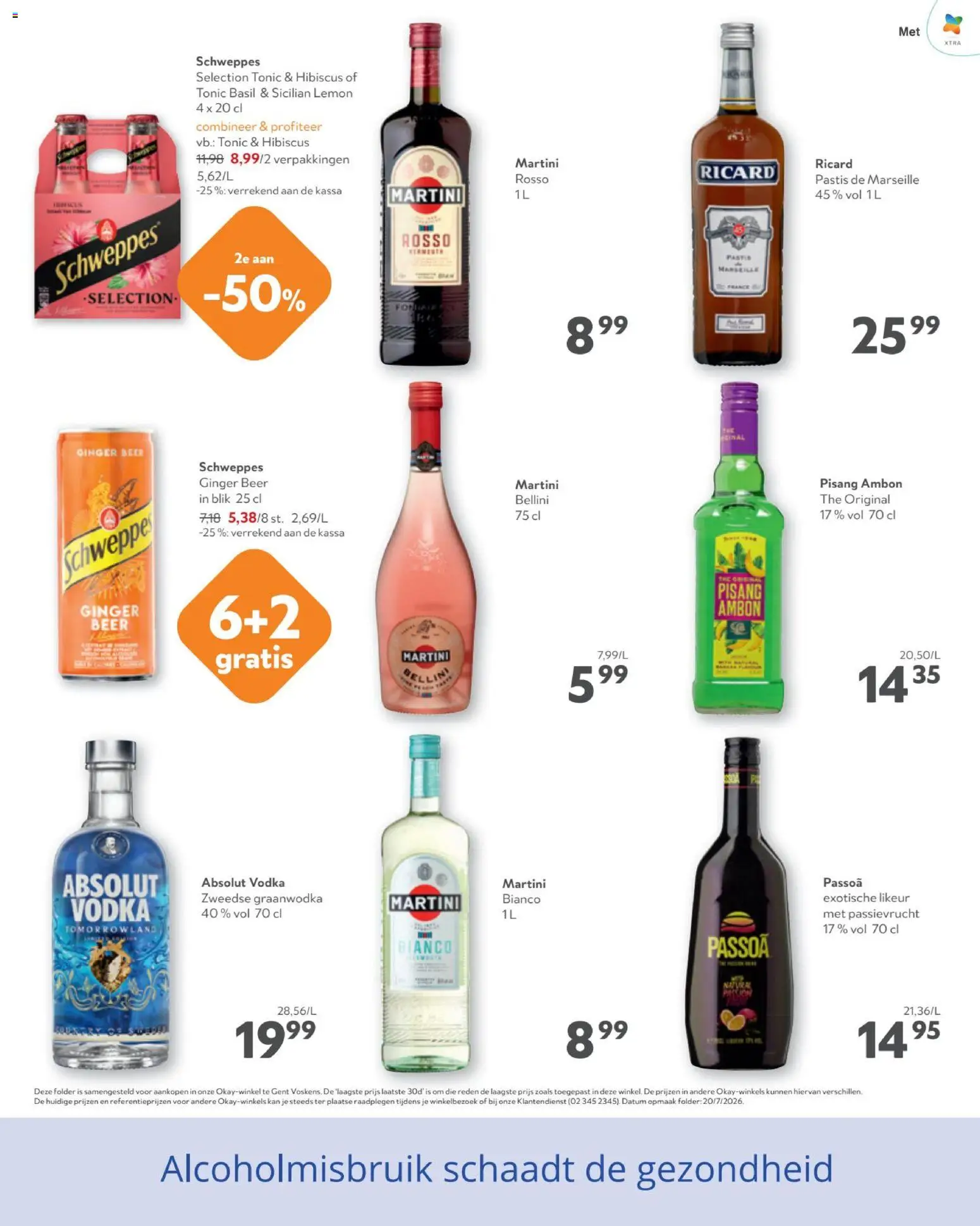 {H1} | Pagina: 21 | Producten: Tonic, Vodka, Martini, Kan