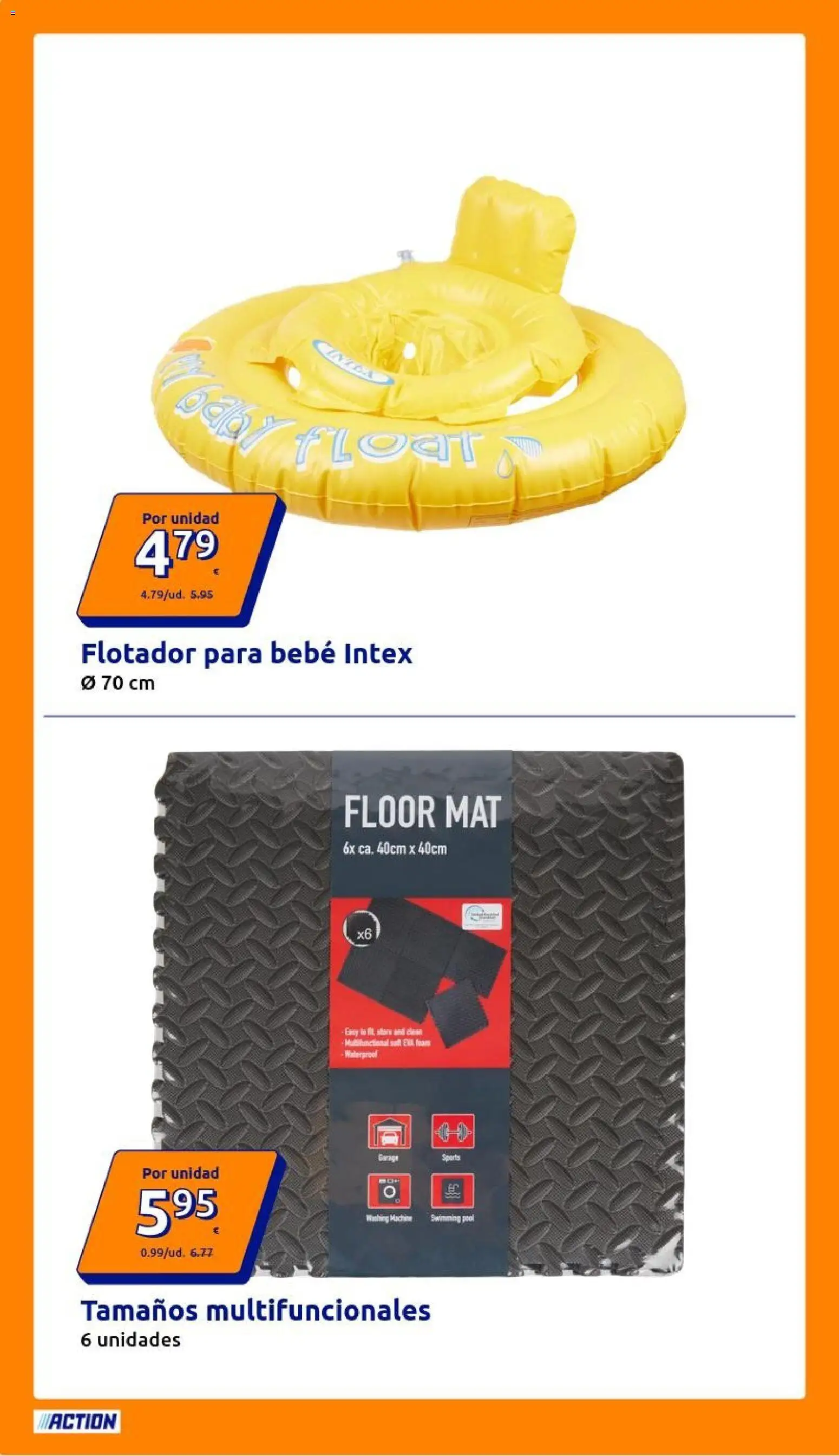 Action folleto │ válido desde el 22/07/2026 | Página: 12 | Productos: Flotador