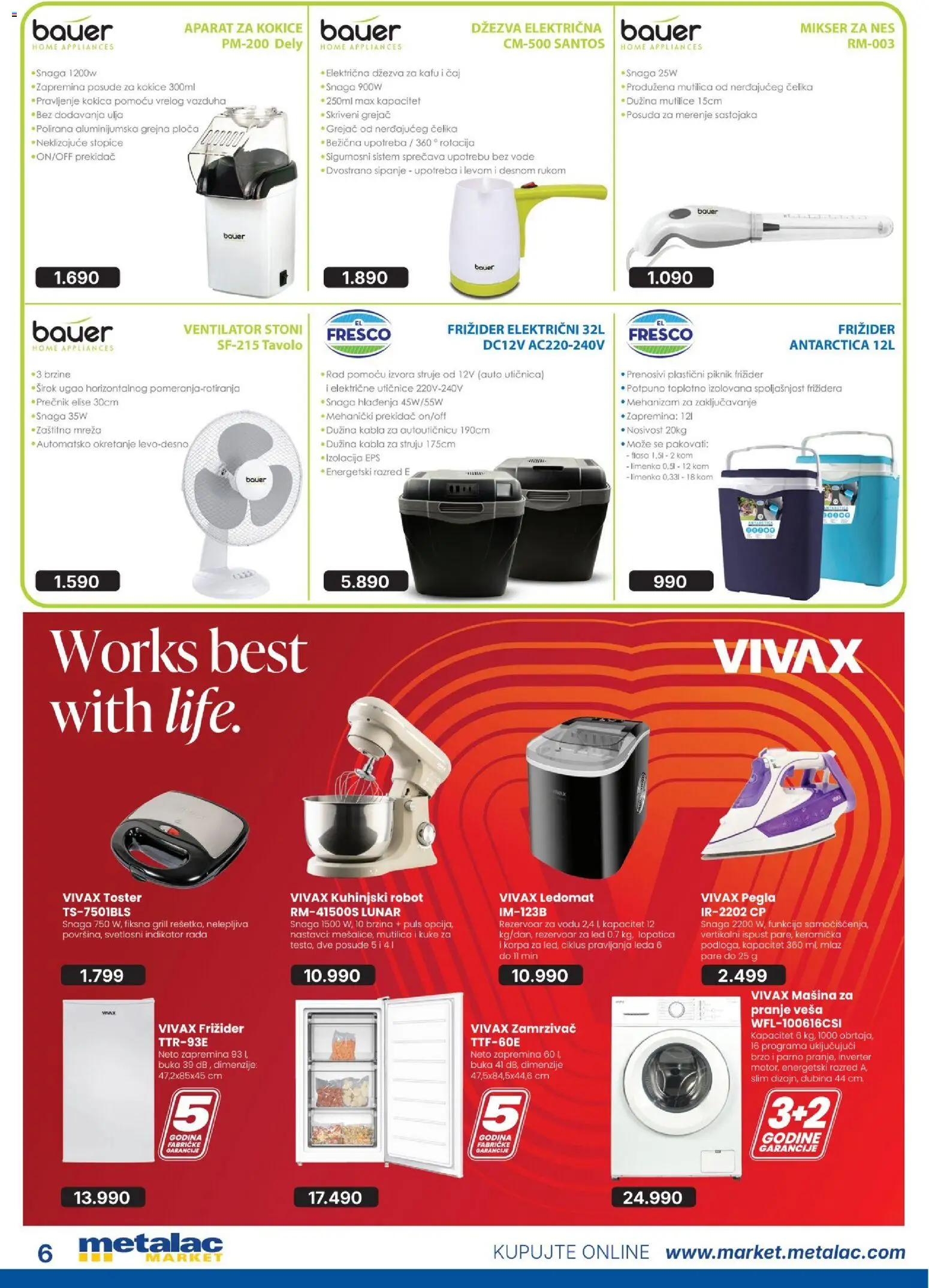 Metalac Market katalog - važi od 01.08.2026 | Strana: 6