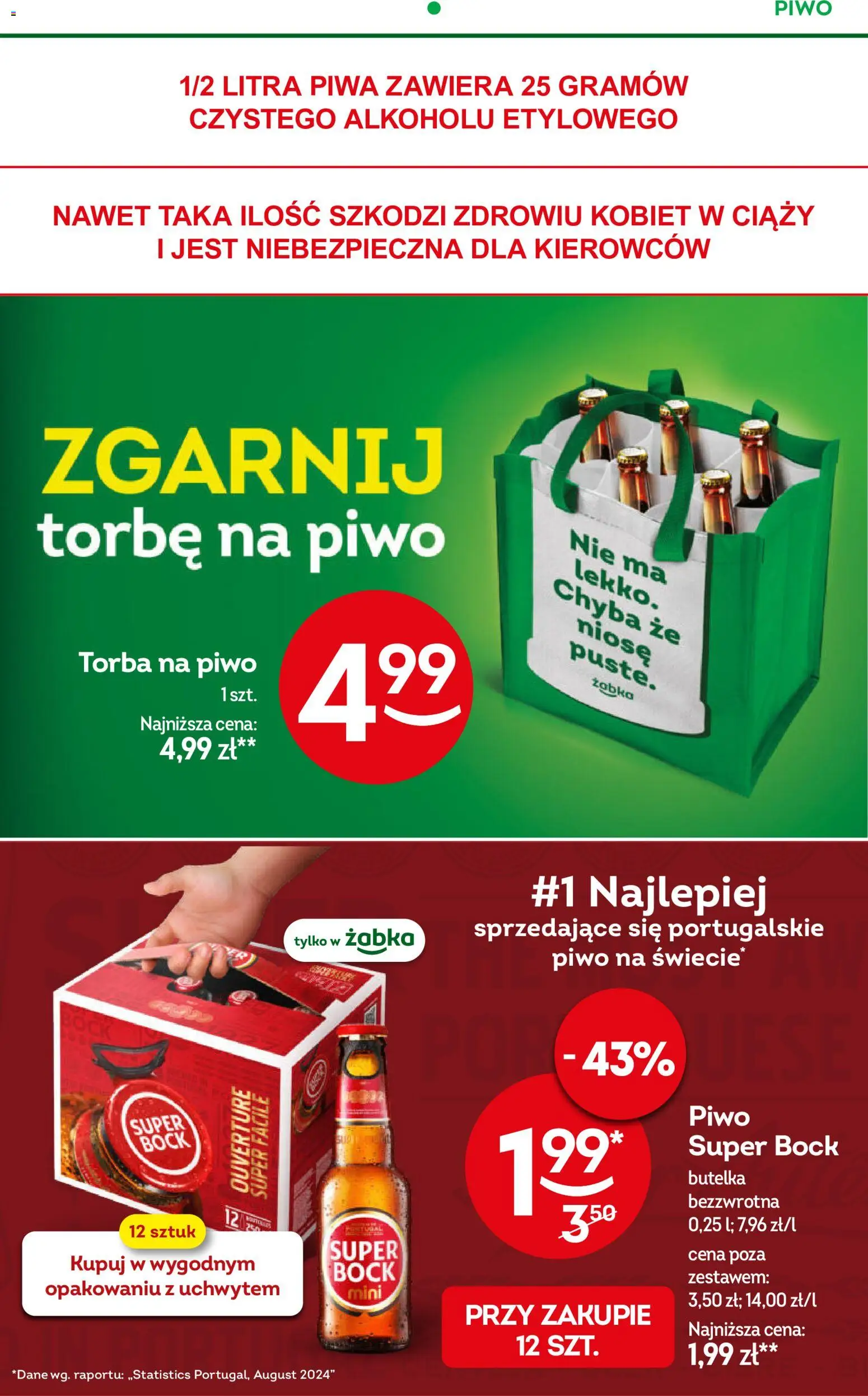 Żabka gazetka od 20.05.2026 | Strona: 53 | Produkty: Torba, Piwo