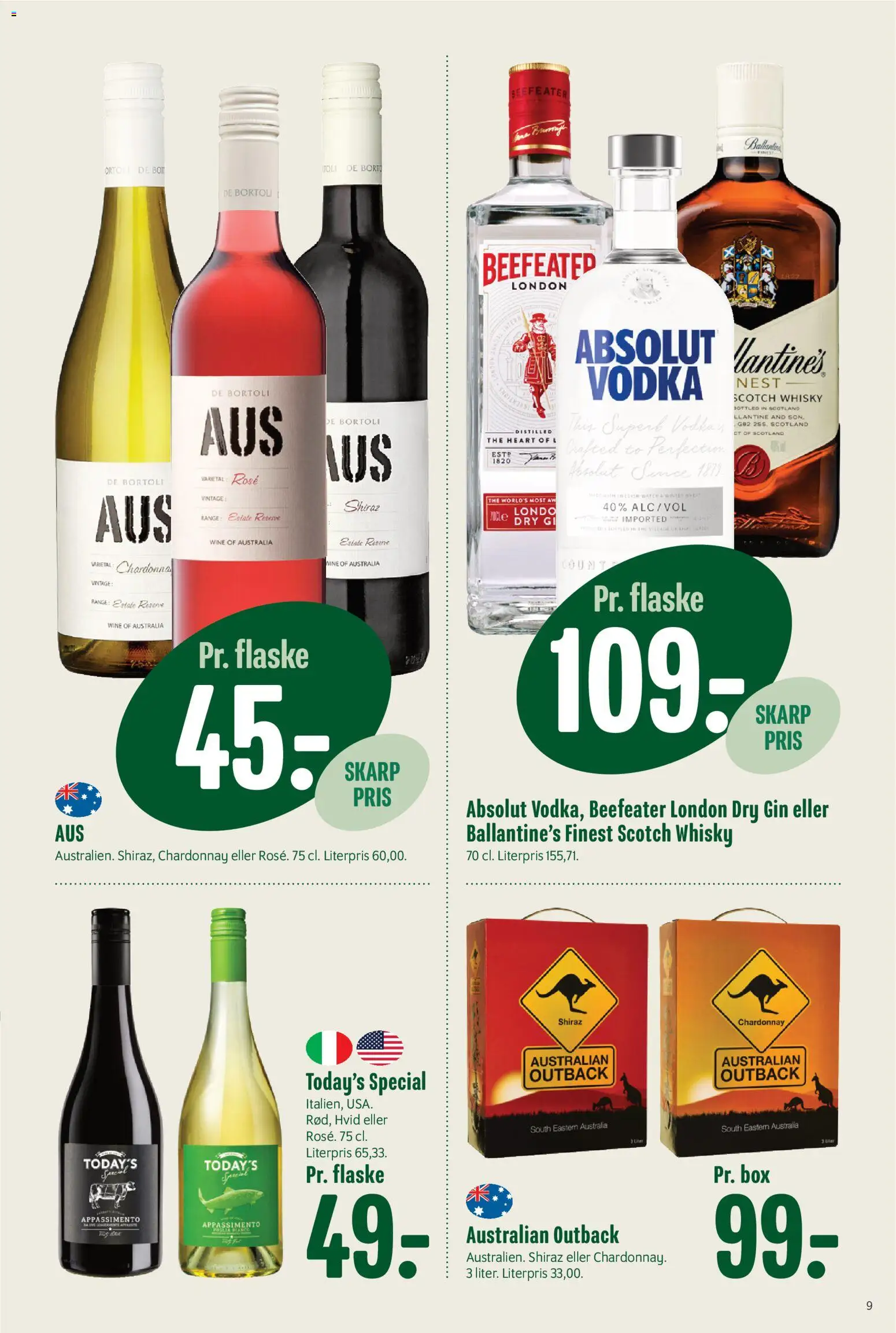 Min Købmand tilbudsavis – gyldig fra 26/06/2026 | Side: 10 | Produkter: Gin, Vodka, Whisky