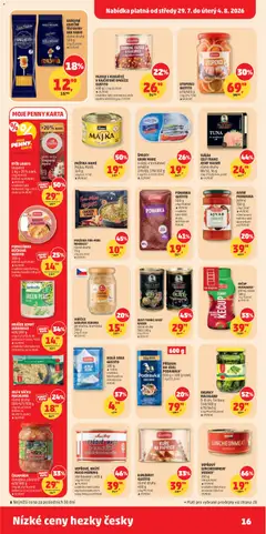 Náhled letáku VEPŘOVÉ KRŮTÍ MASO MEINING sterilované, 400 g od 29.07.2026 | Strana: 16