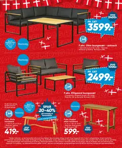 Bilka - Nonfood gyldig fra 31/07/2026 | Side: 63 | Produkter: Bord, Havemøbler, Hjørnesofa, Loungesæt