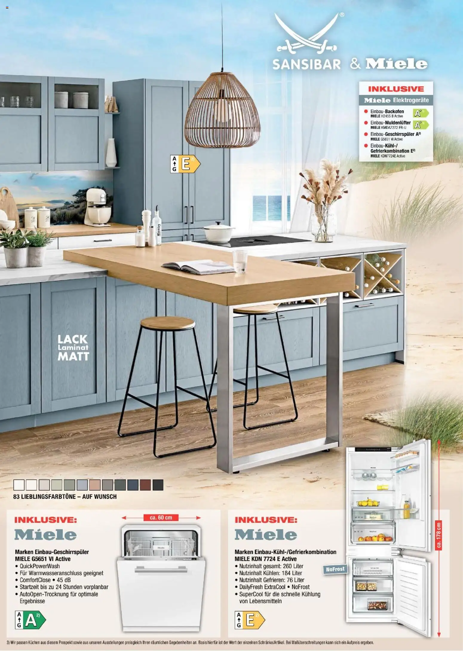 Ostermann - Fakta Küchenjournal 2026 – gültig ab 03.09.2026 | Seite: 5 | Produkte: Miele, Kuchen