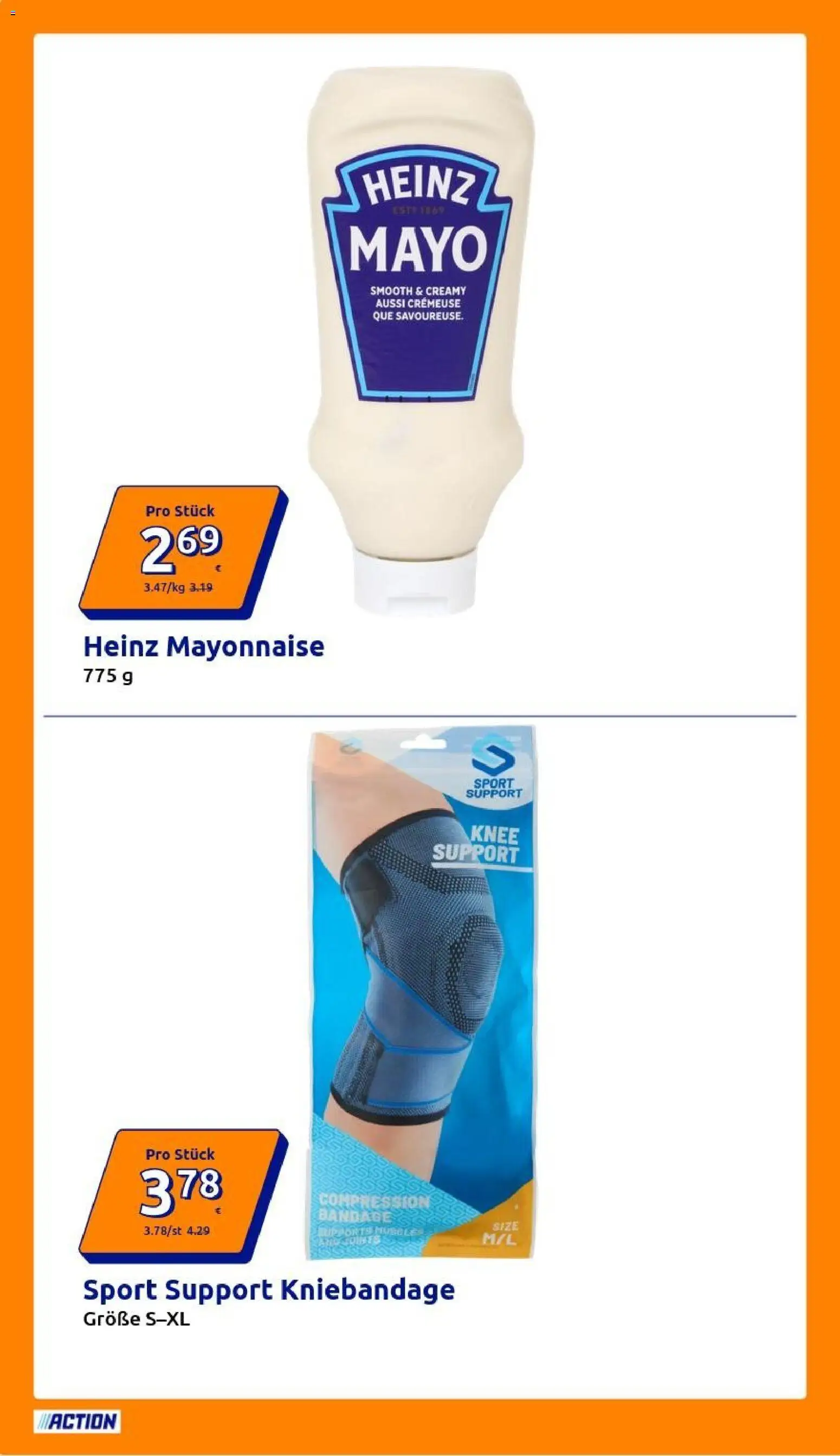 Action Flugblatt gültig ab 05.08.2026 | Seite: 4 | Produkte: Mayonnaise