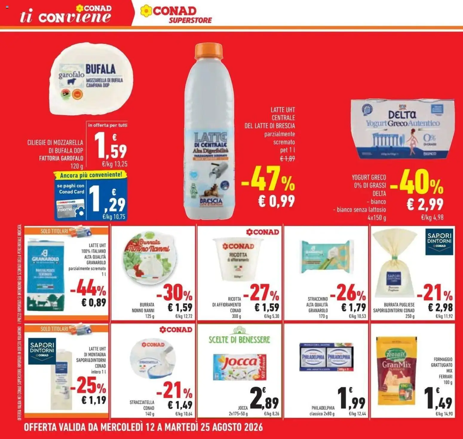 Volantino Conad dal 12/08/2026 > Anteprima | Pagina: 24