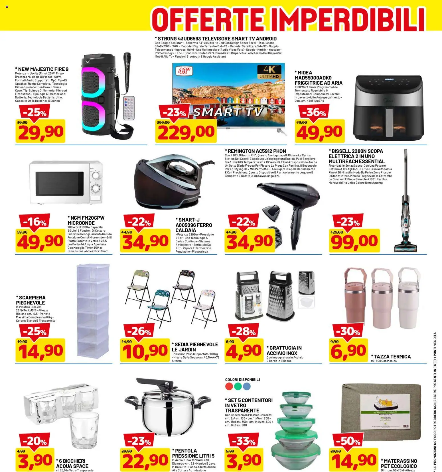 Volantino D Più del 14/09/2026 | Pagina: 17 | Prodotti: Microonde, Decoder, Scopa, Video