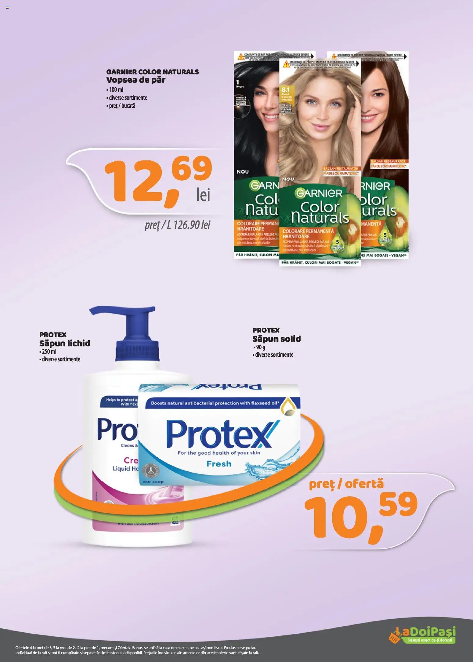 Noul catalog LaDoiPași – valabil de la 01.07.2026 | Pagină: 14 | Produse: Raft, Balsam, Săpun, Săpun lichid
