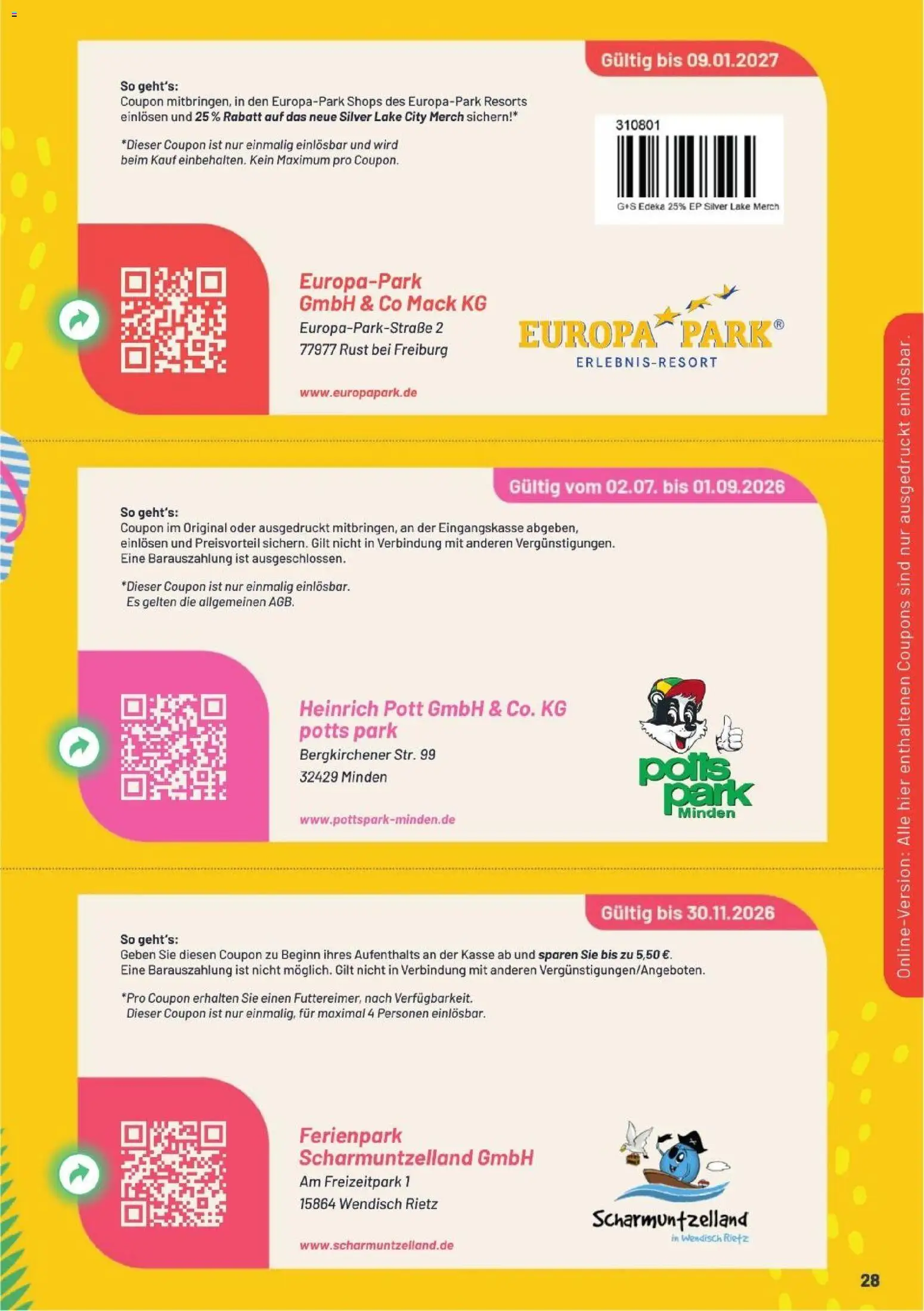 Marktkauf Super Sommer Spar-Pass 2026 – gültig ab 01.06.2026 | Seite: 29