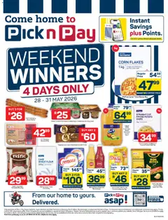 Pick n Pay specials catalogue – valid from 28.05.2026