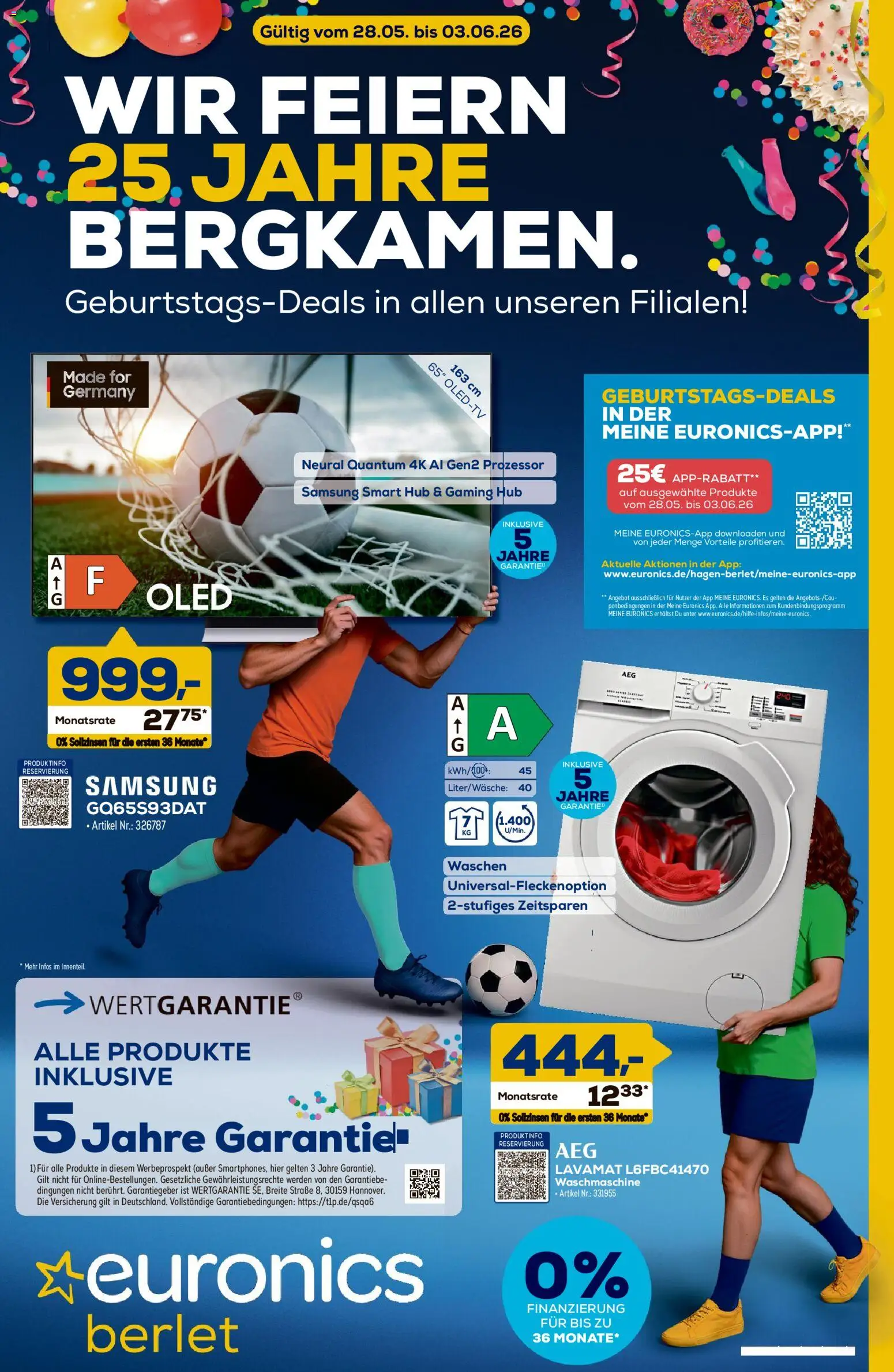 Euronics Prospekt Berlet – gültig ab 28.05.2026 | Seite: 1