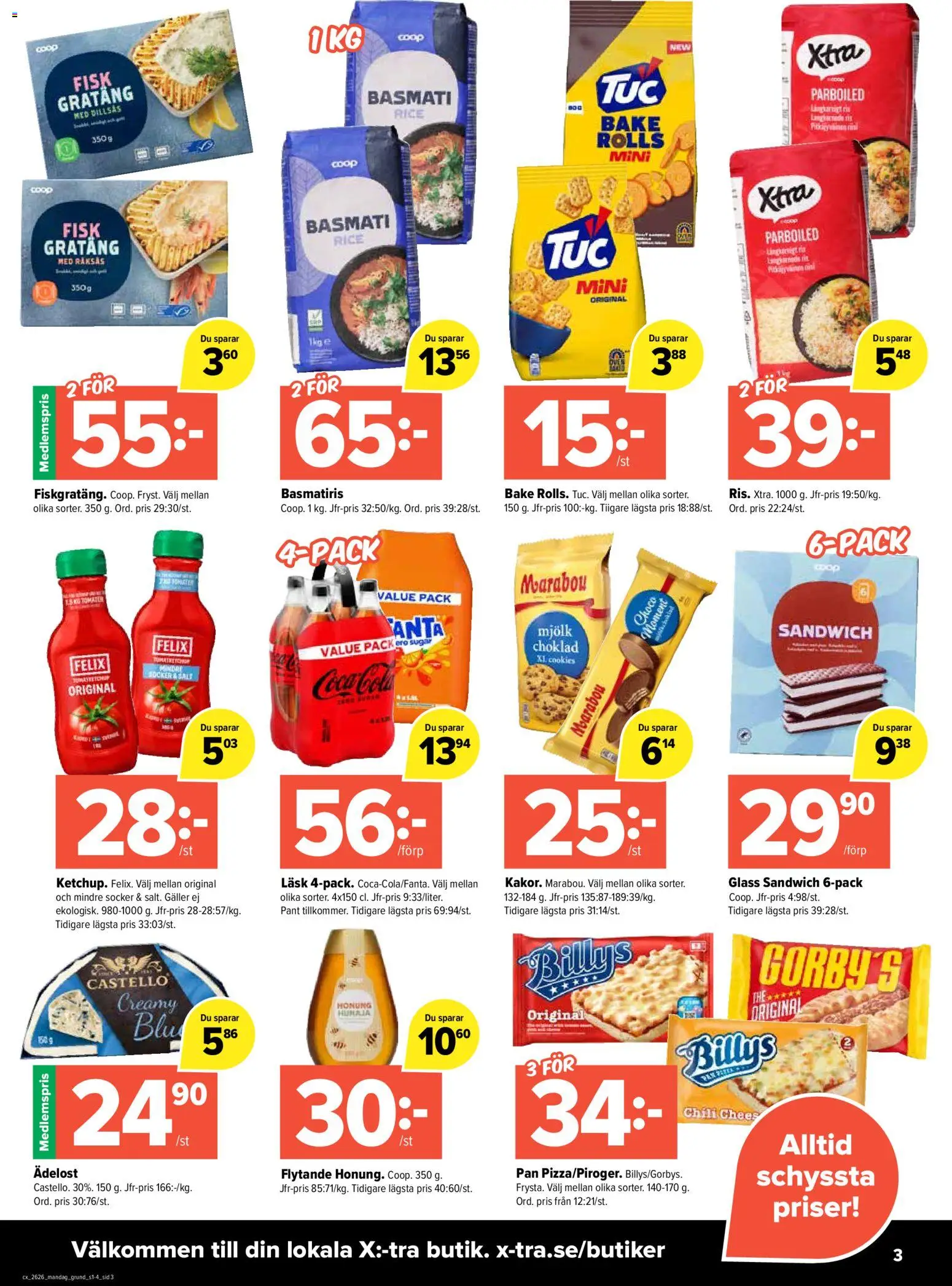 Coop X:-TRA reklamblad aktuell från 22/06/2026 | Sida: 3