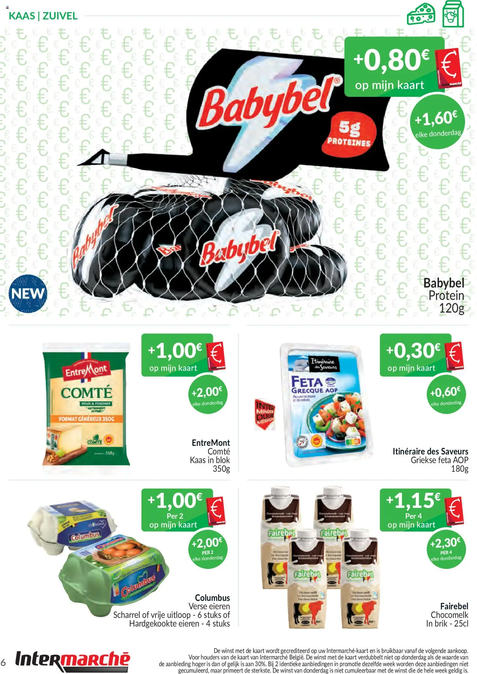 {H1} | Pagina: 6 | Producten: Feta, Kaart, Kaas, Eieren