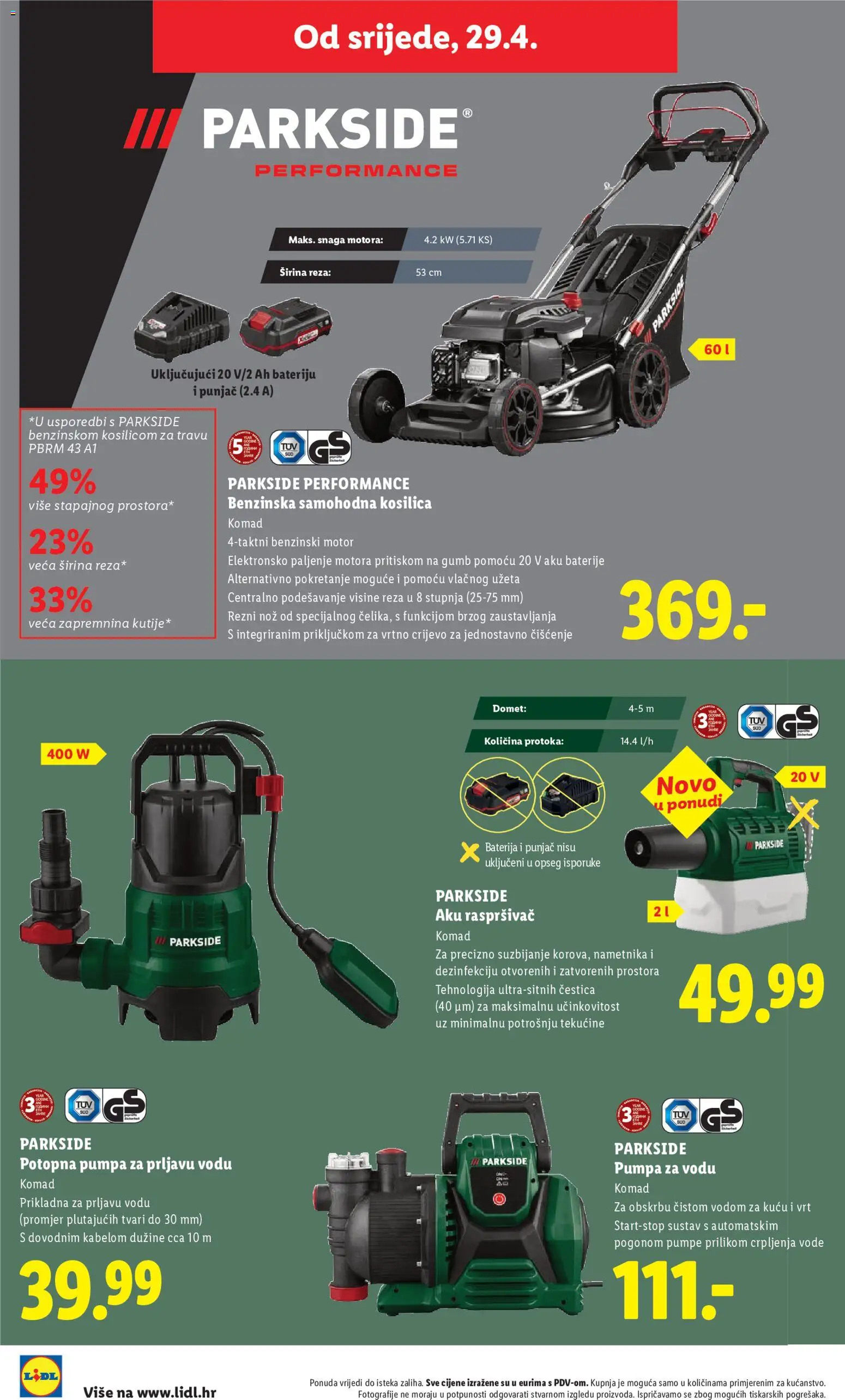 Lidl katalog | vrijedi od 11.05.2026 | Stranica: 8 | Proizvodi: Baterija, Baterije, Potopna pumpa, Parkside