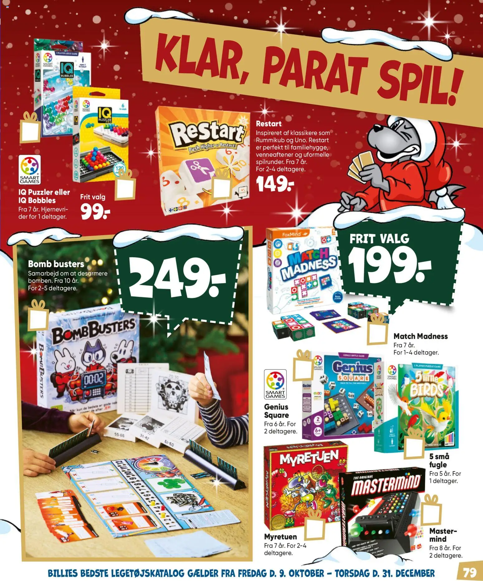 Bilka tilbudsavis – gyldig fra 09/10/2026 | Side: 79 | Produkter: Søm, Spil