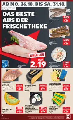Kaufland DE -DE Folder - Voorbeeld van een folder van Kaufland DE, geldig van 26-10-2026 | Pagina: 32 | Producten: Gouda