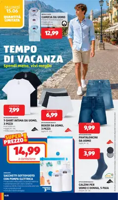Anteprima del volantino CAMICIA DA UOMO, ROYAL CLASS CAMICIA DA UOMO • diversi modelli disponibili • taglie: 40-44 • 100% cotone valido a partire dal 15.06.2026 | Pagina: 28